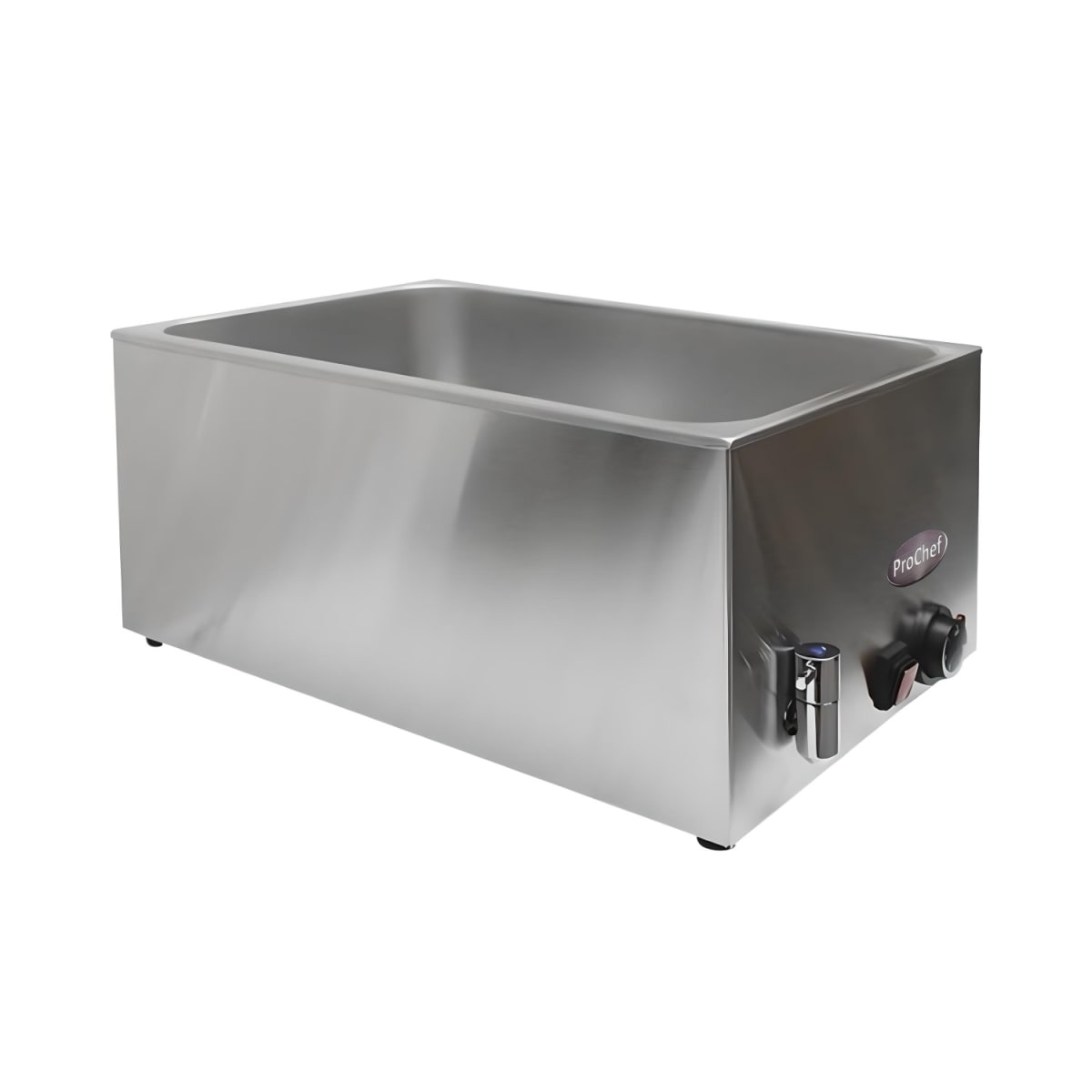 Baño Maria Eléctrico 20 Lt Con Despiche GN 1/1 Inox.4