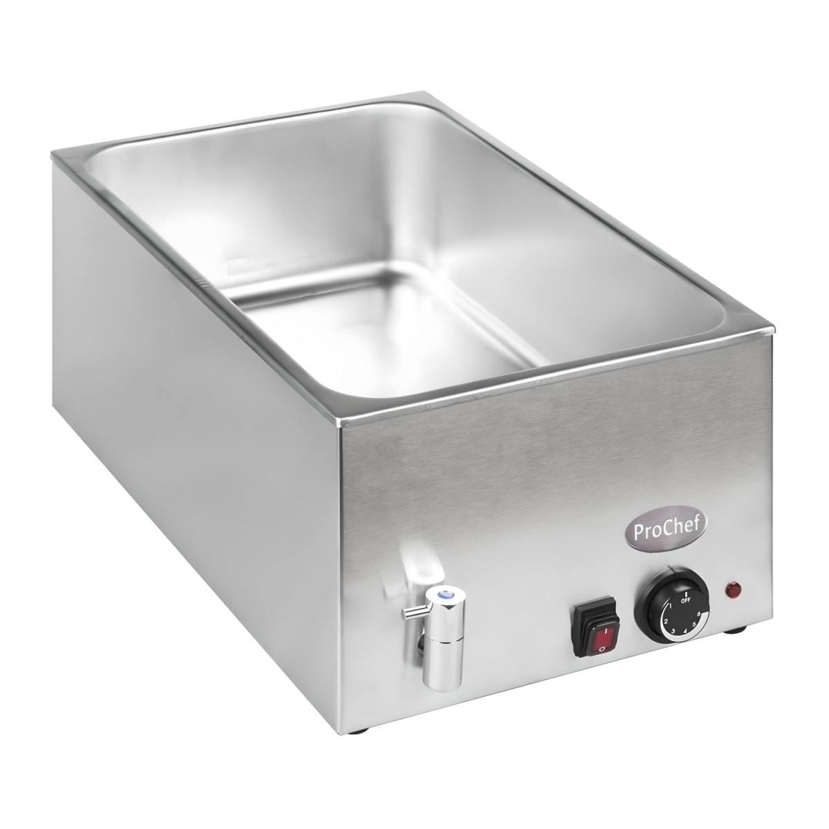 Baño Maria Eléctrico 20 Lt Con Despiche GN 1/1 Inox.3