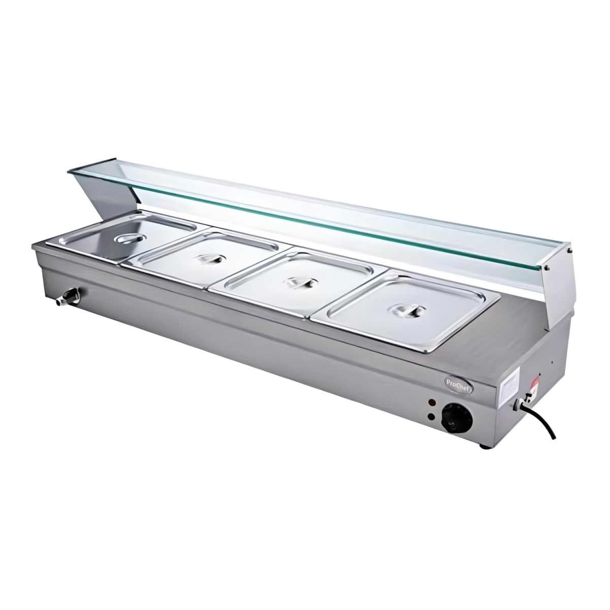 Vitrina de Calor Baño Maria Sobremesa 4 x GN 1/23