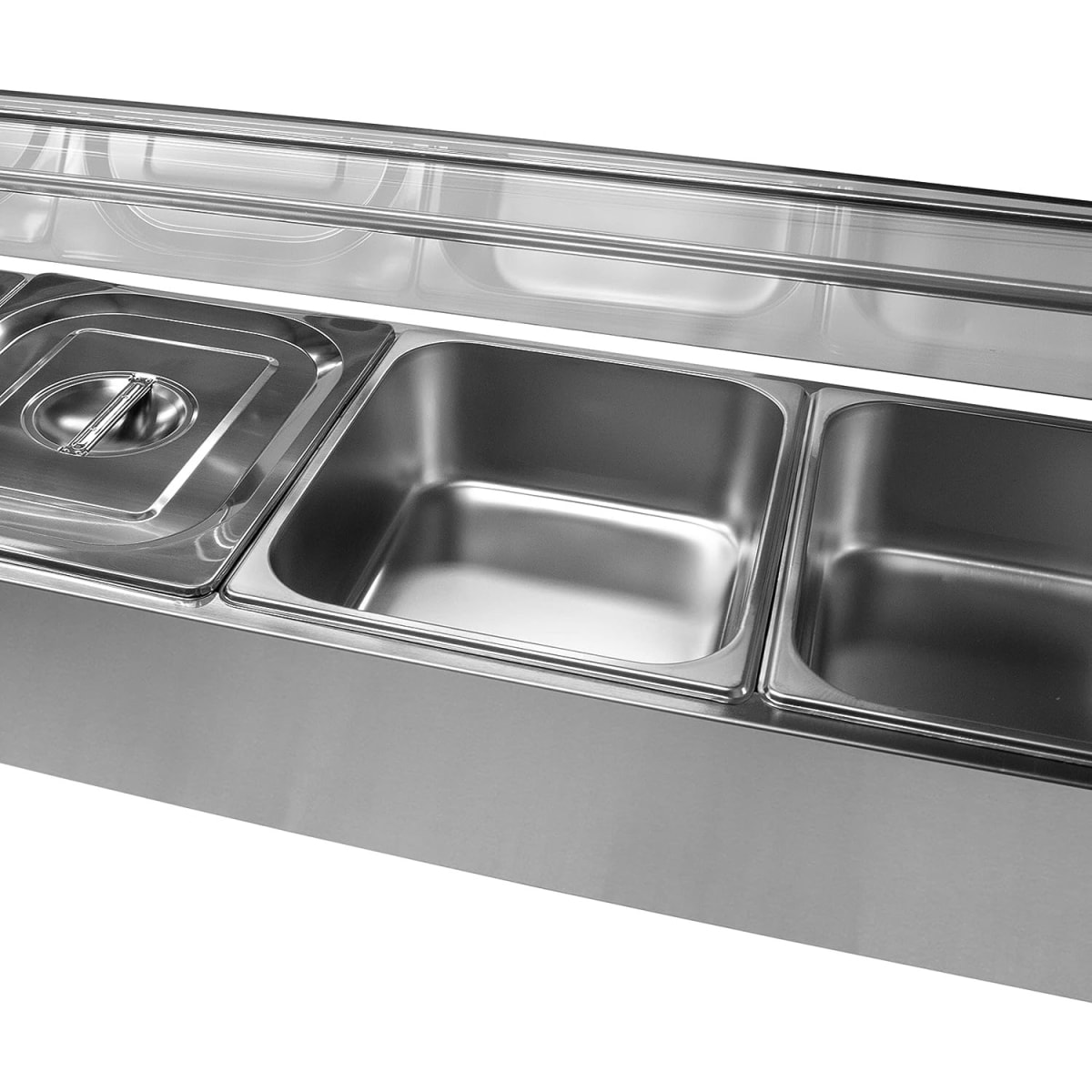 Vitrina de Calor Baño Maria Sobremesa 3 x GN 1/28