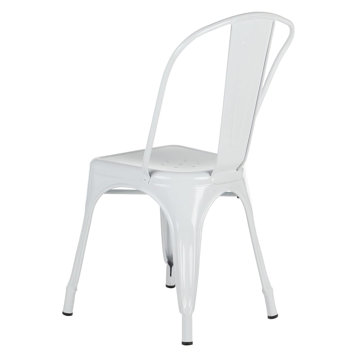 Silla Tolix Blanco Brillante. Sin Caja3