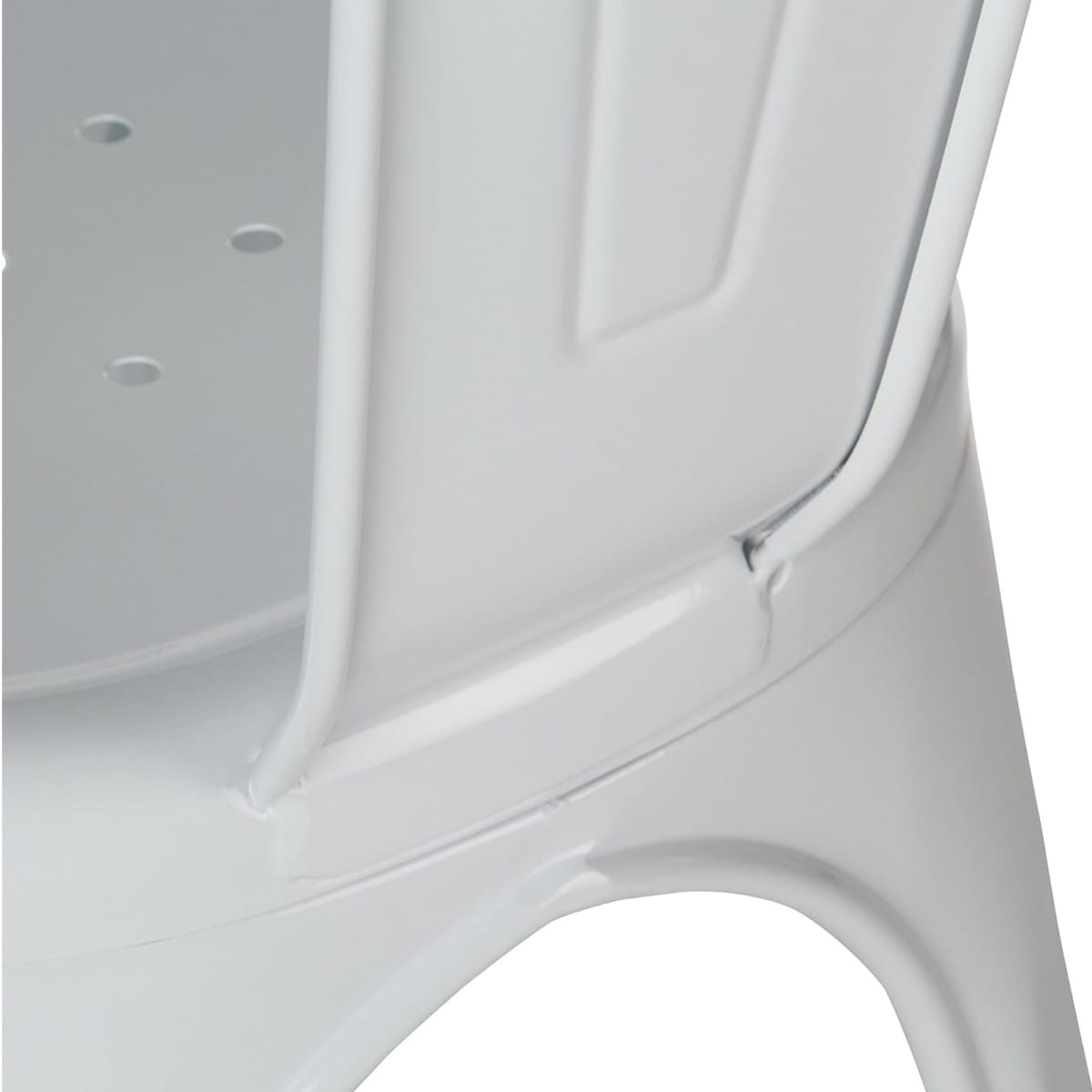 Silla Tolix Blanco Brillante. Sin Caja7