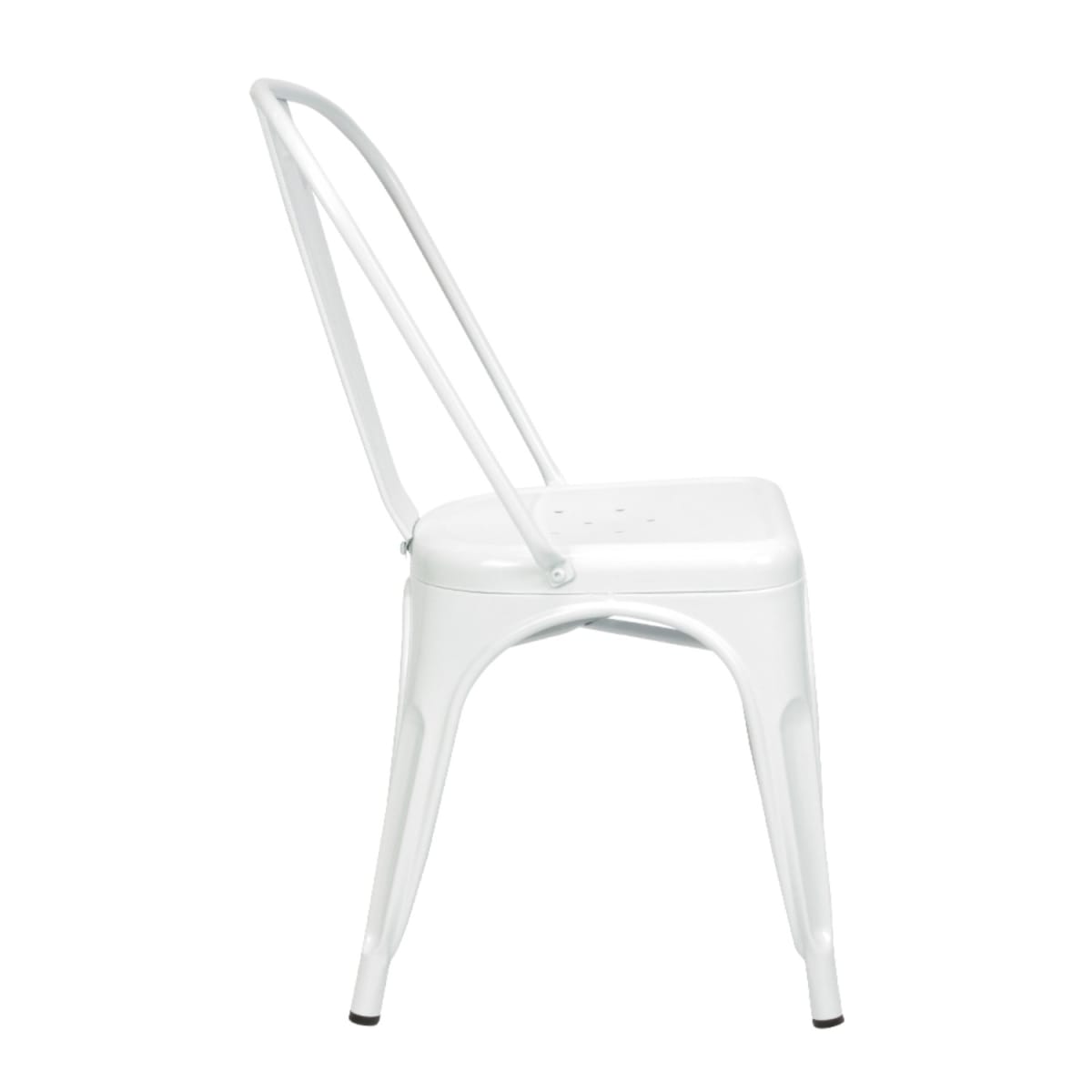 Silla Tolix Blanco Brillante. Sin Caja4