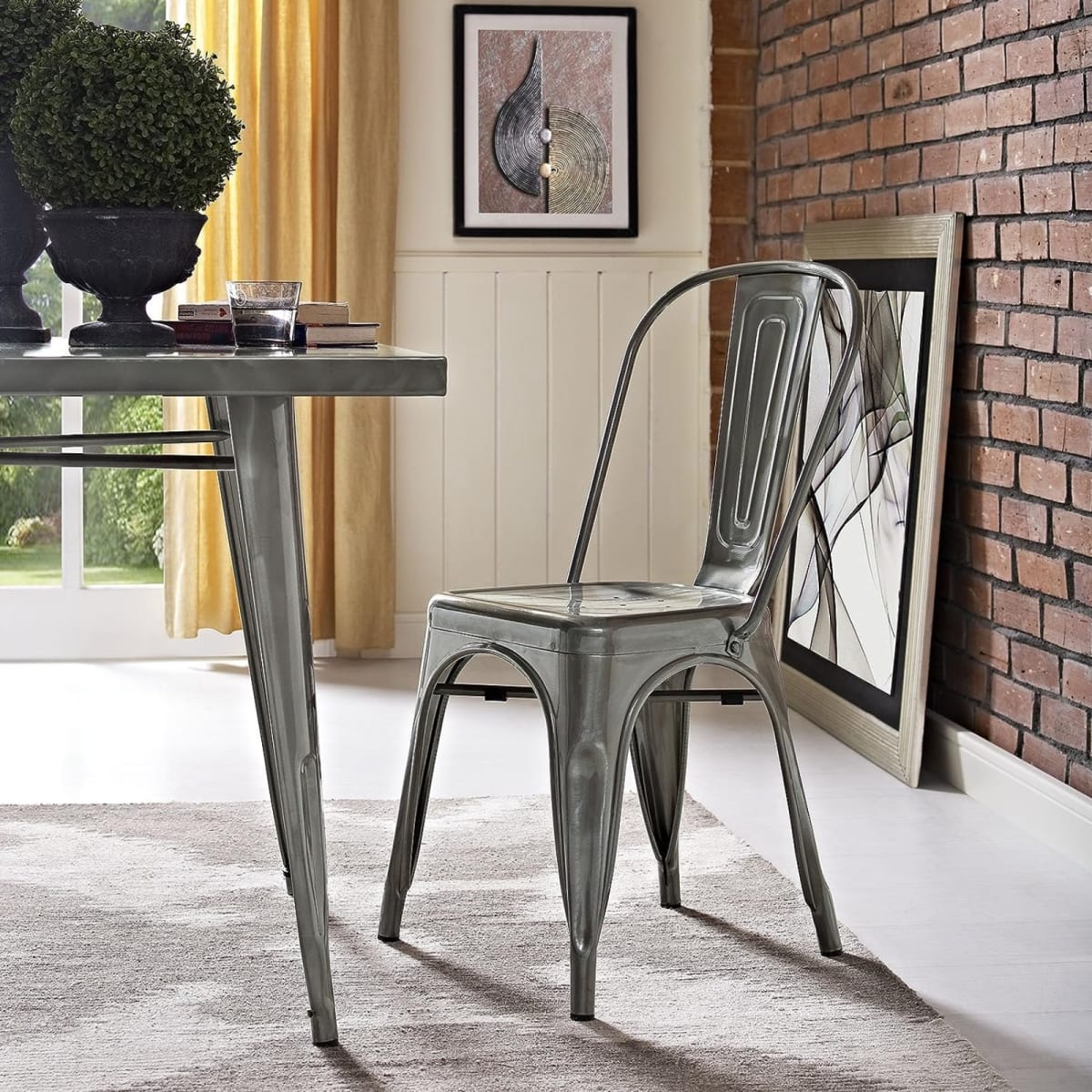 Silla Tolix Gris Gunmetal. Sin Caja7