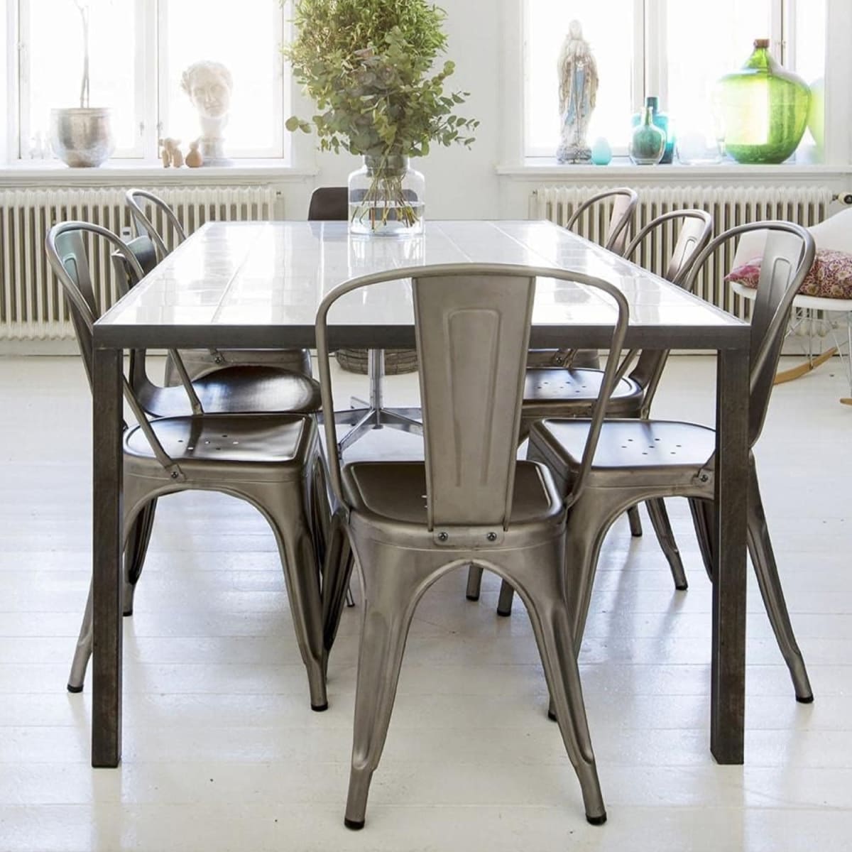 Silla Tolix Gris Gunmetal. Sin Caja8