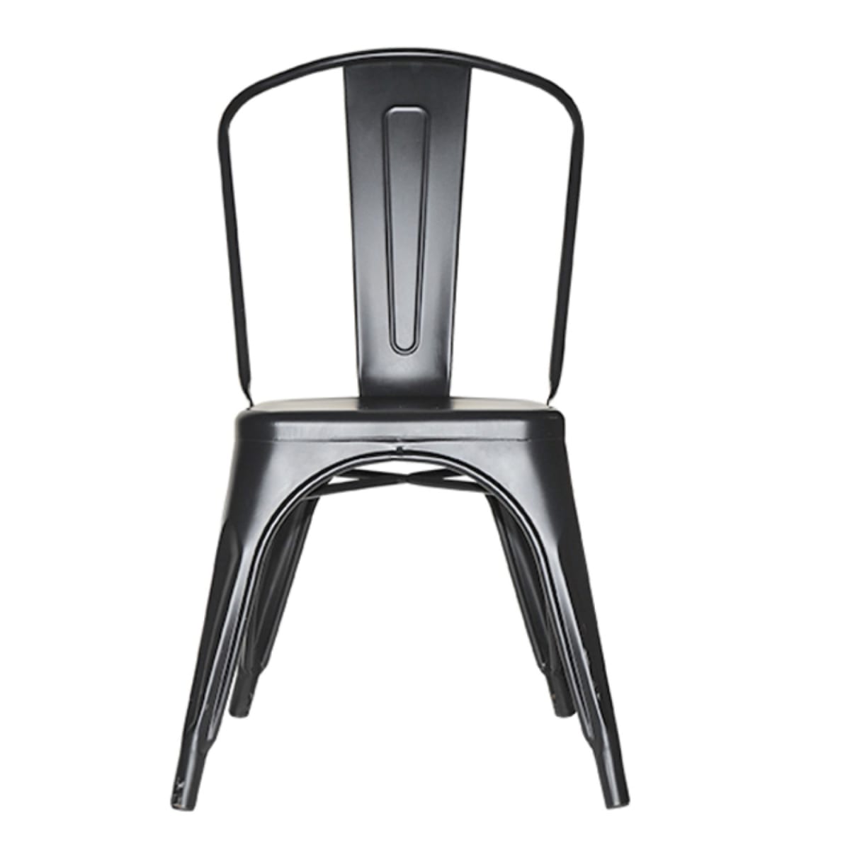 Silla Tolix Negro Mate. Sin Caja2