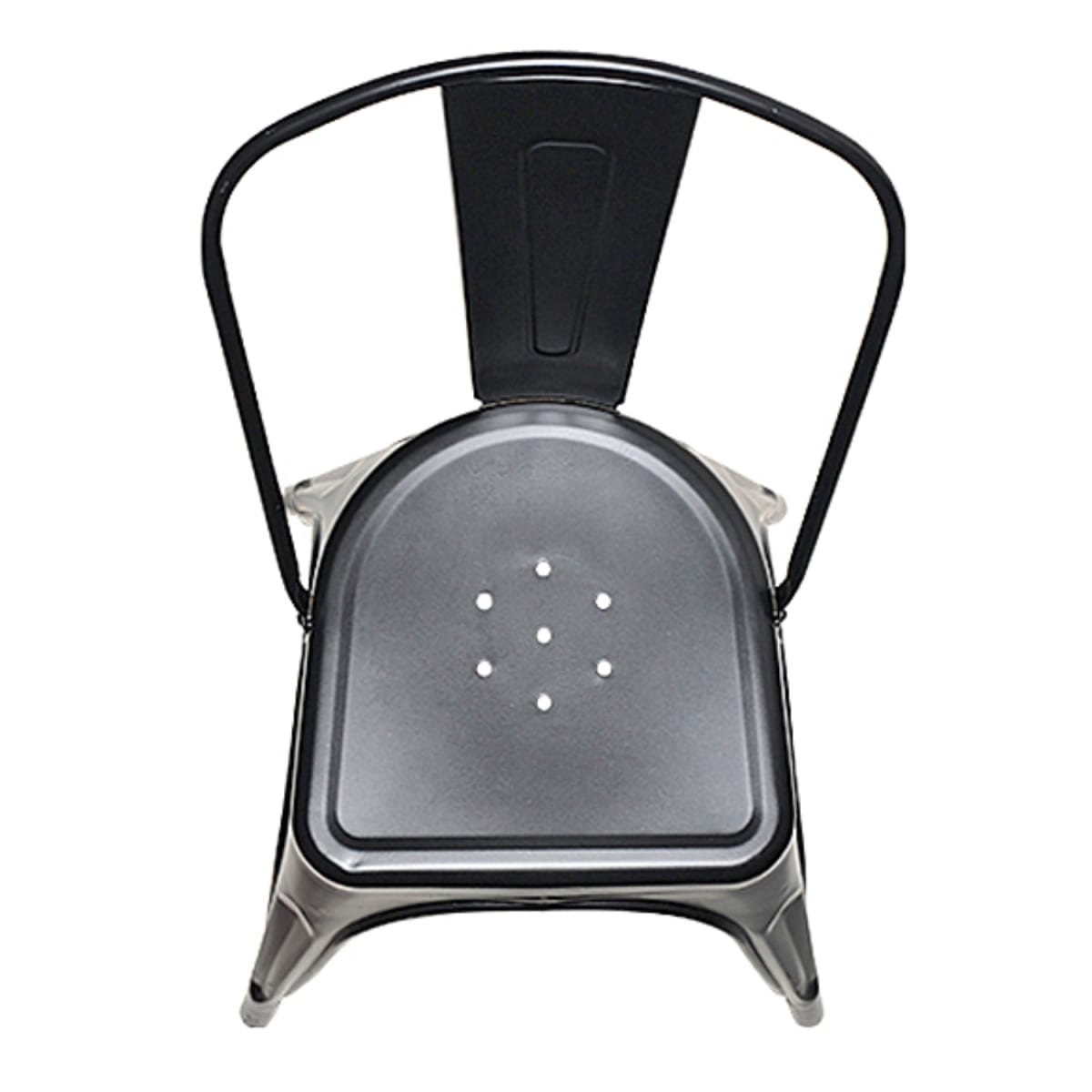 Silla Tolix Negro Mate. Sin Caja4