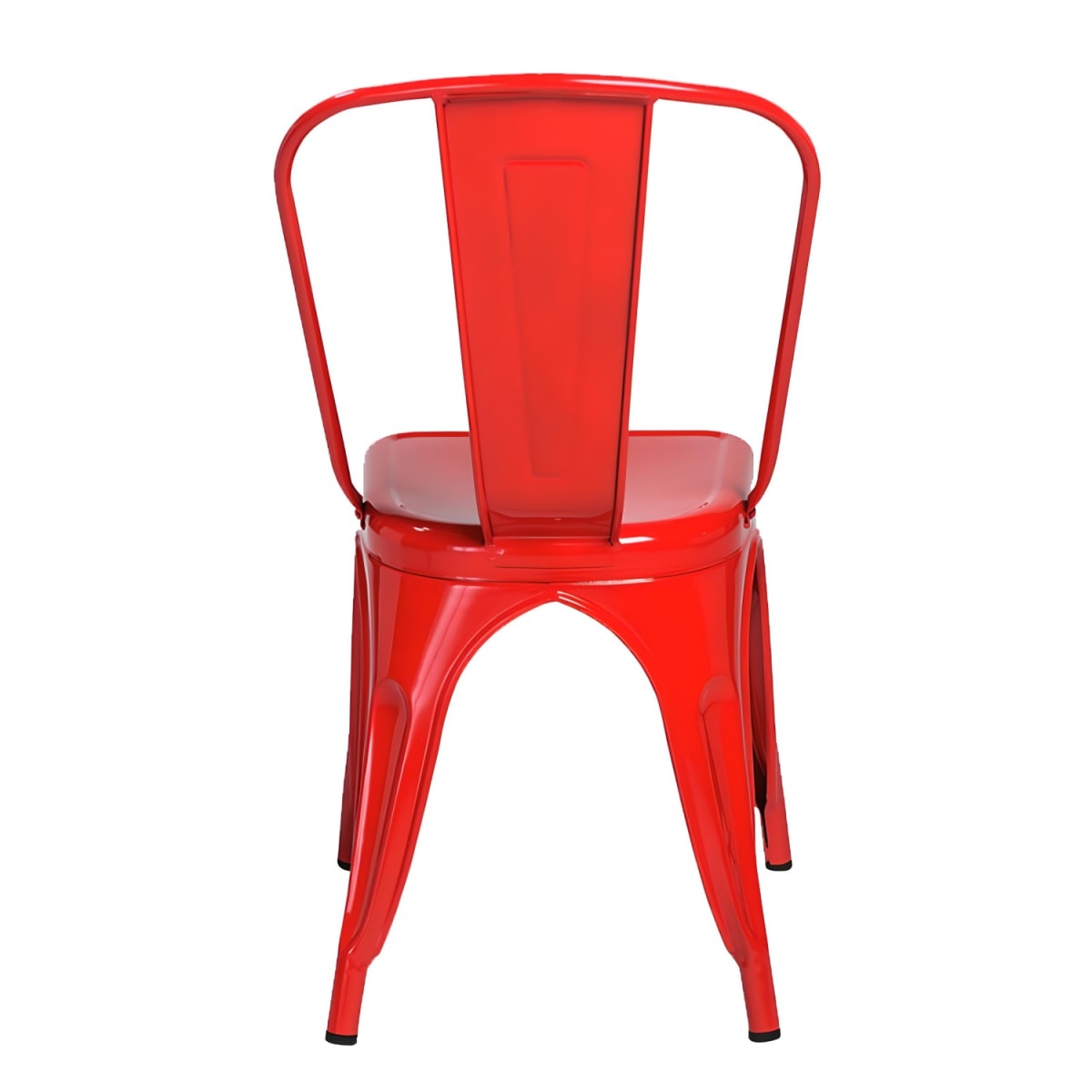 Silla Tolix Rojo Brillante. Sin Caja8