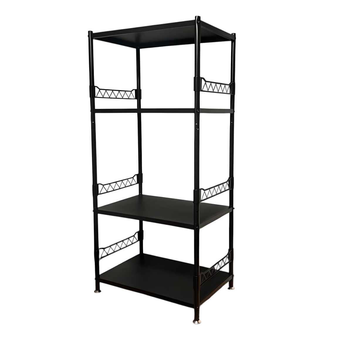 Estante Deco 4 Bandejas Acero 60x40x132 cm2