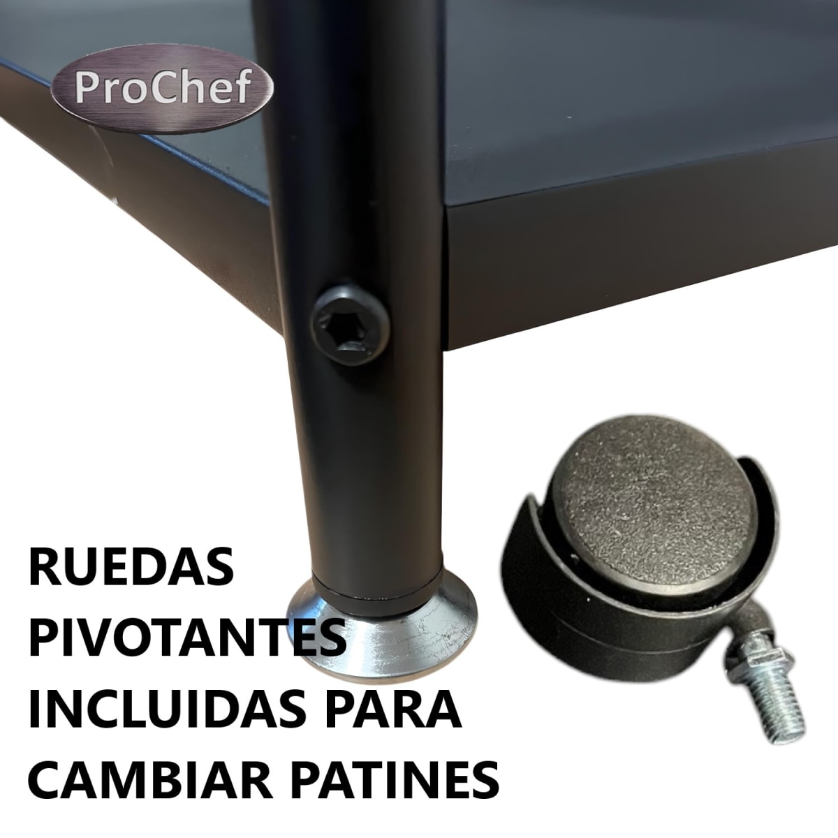 Estante Deco 5 Bandejas Acero 50x40x173 cm5
