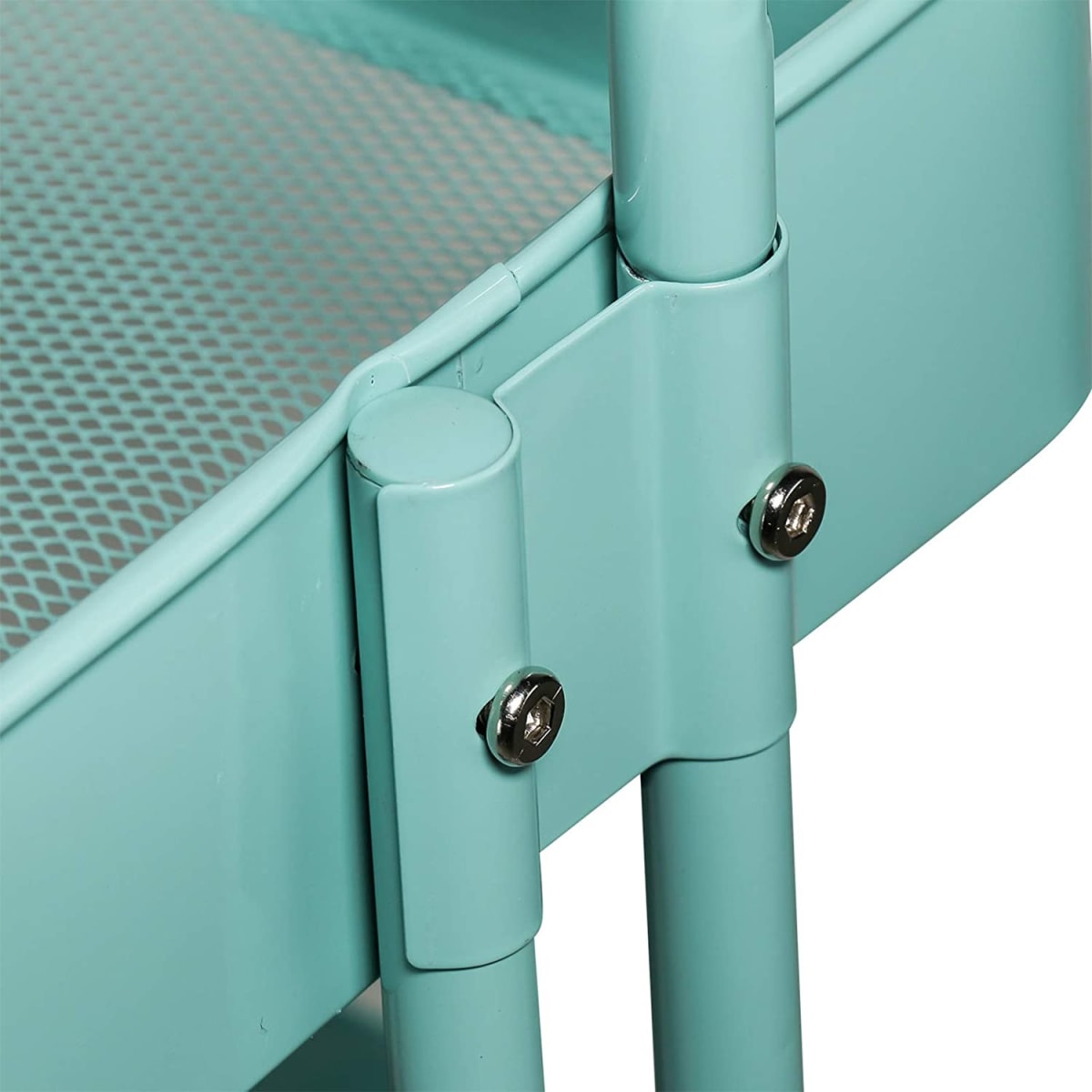 Carro Organizador Multiuso 3 Niveles 100% Acero Verde8