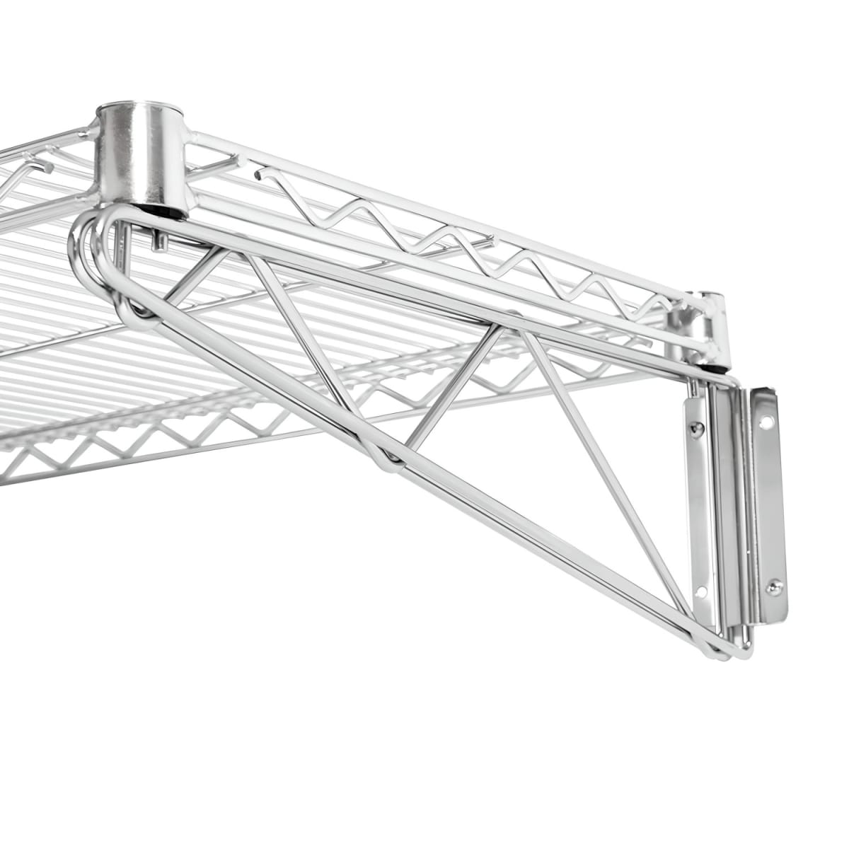 Repisa 1 bandeja 60x35 cm. Acero Cromado. Capacidad 60 kg.4