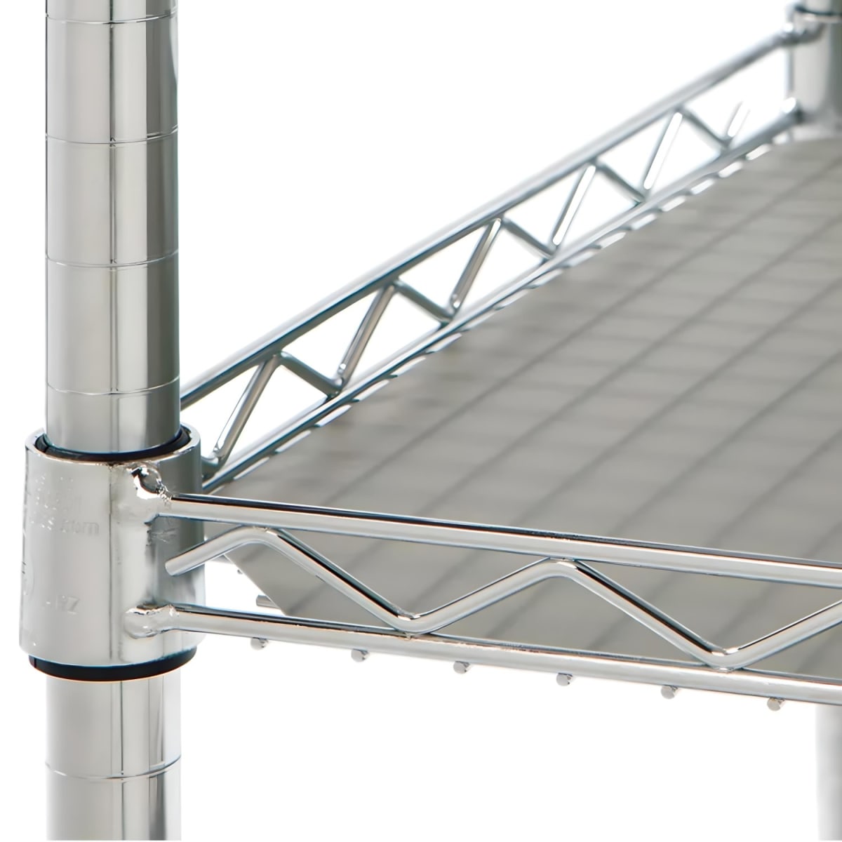 Carro Multiuso 90x45x100 cm. Acero Cromado 3 Niveles CJ-A15238