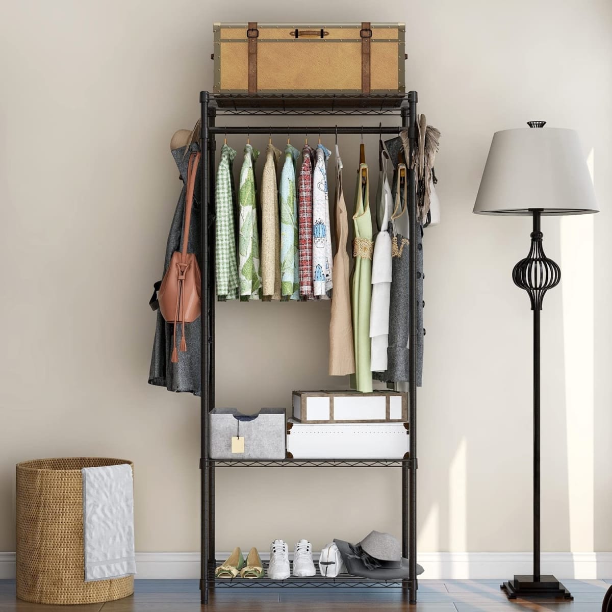 Closet abierto 90x45x180 cm Acero Pintado. Cubierta PVC3