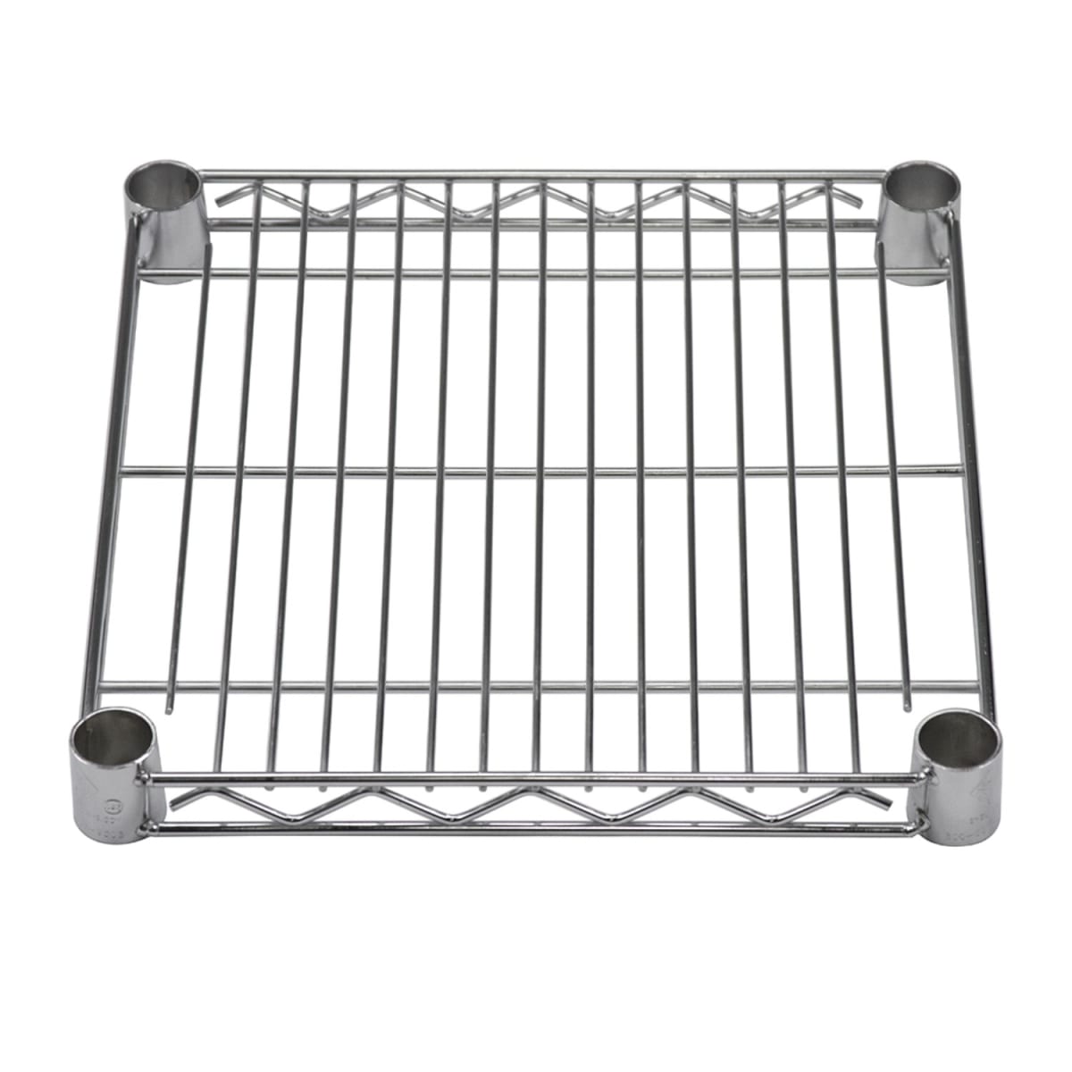 Mesa de apoyo 35x35x70 cm Acero Cromado Cubierta MDF9