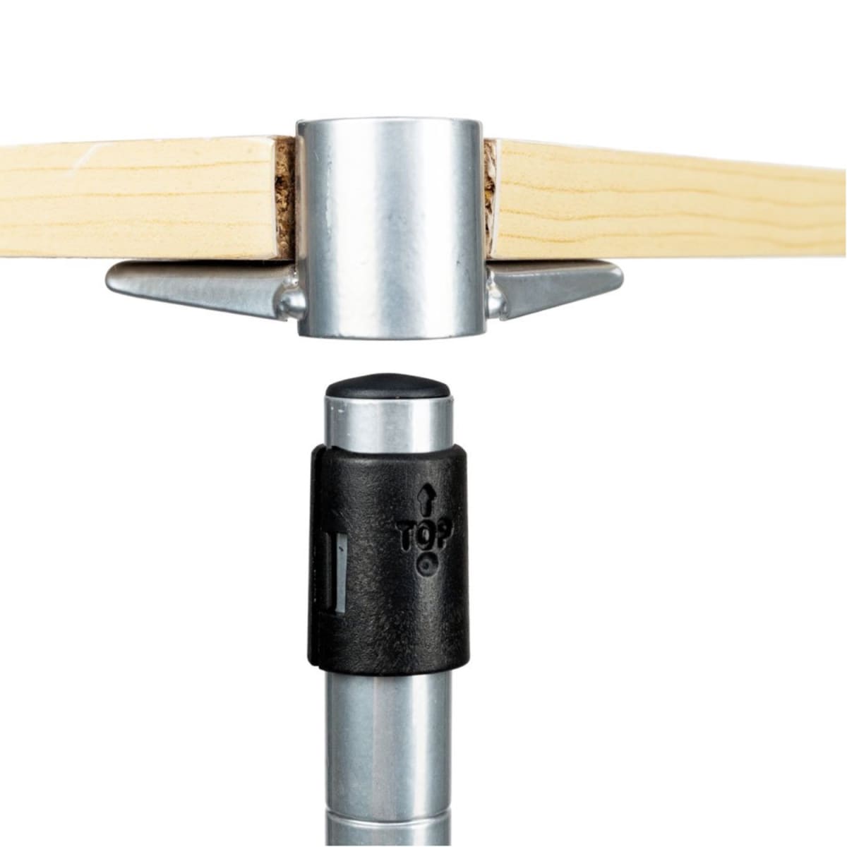 Mesa con Repisas 60x35x124 cm. Con Ruedas. Acero Cromado Cubierta MDF8