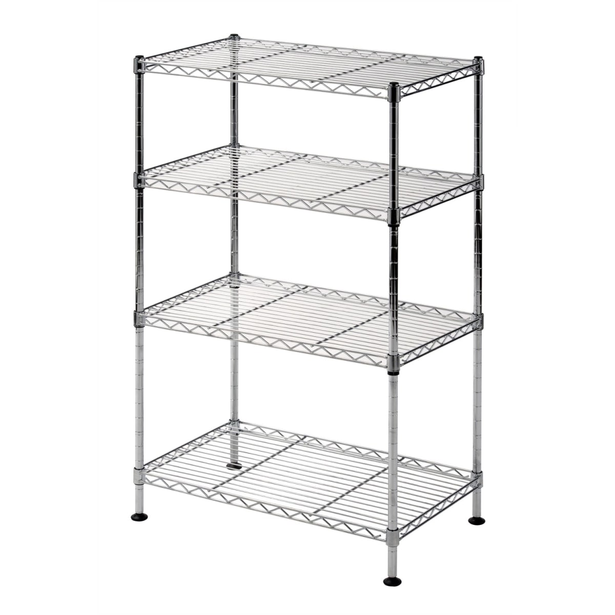 Estante 50x30x80 cm. Acero Cromado. Capacidad 160 kg.2