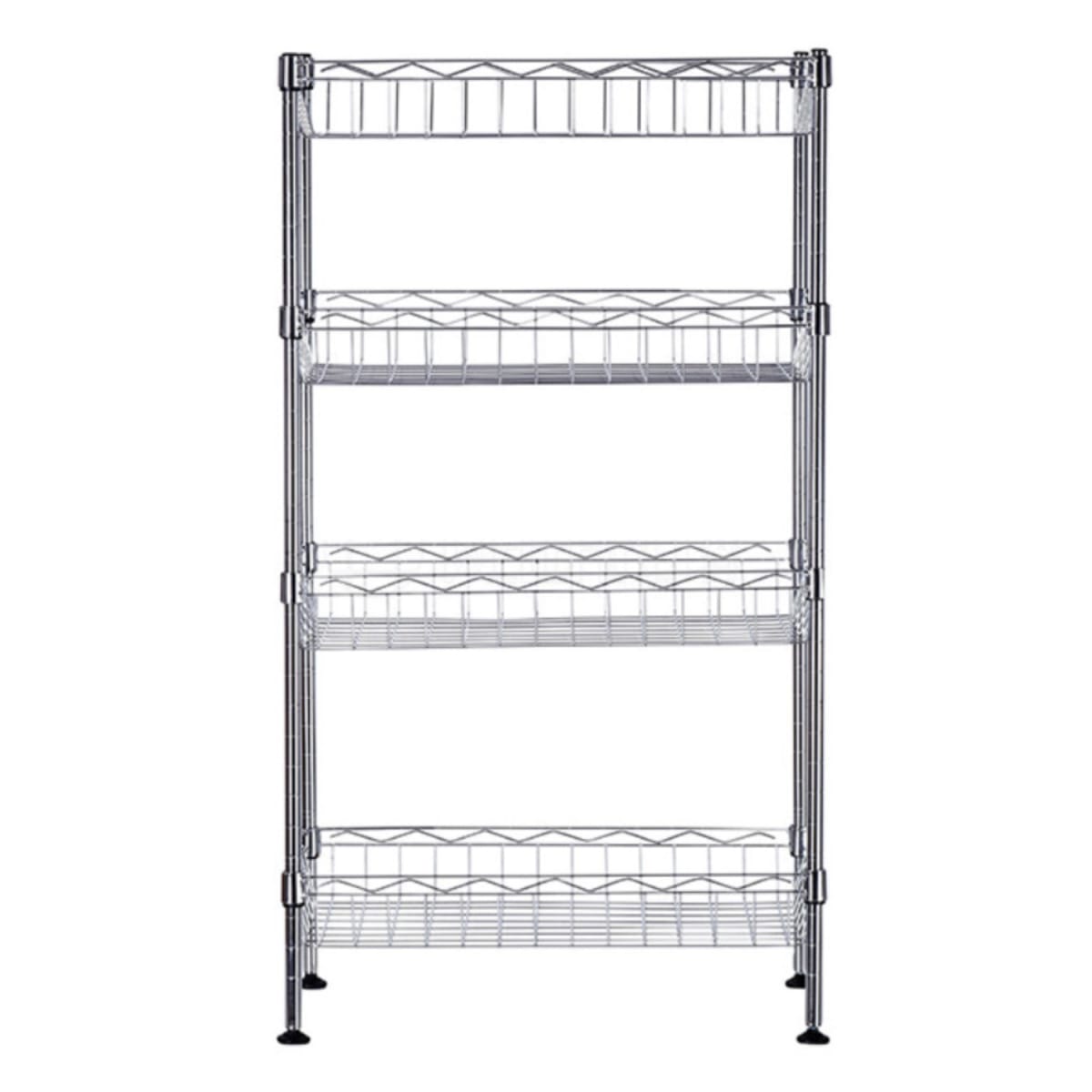 Estante 45x25x80 cm. Acero Cromado. Capacidad 120 kg.6