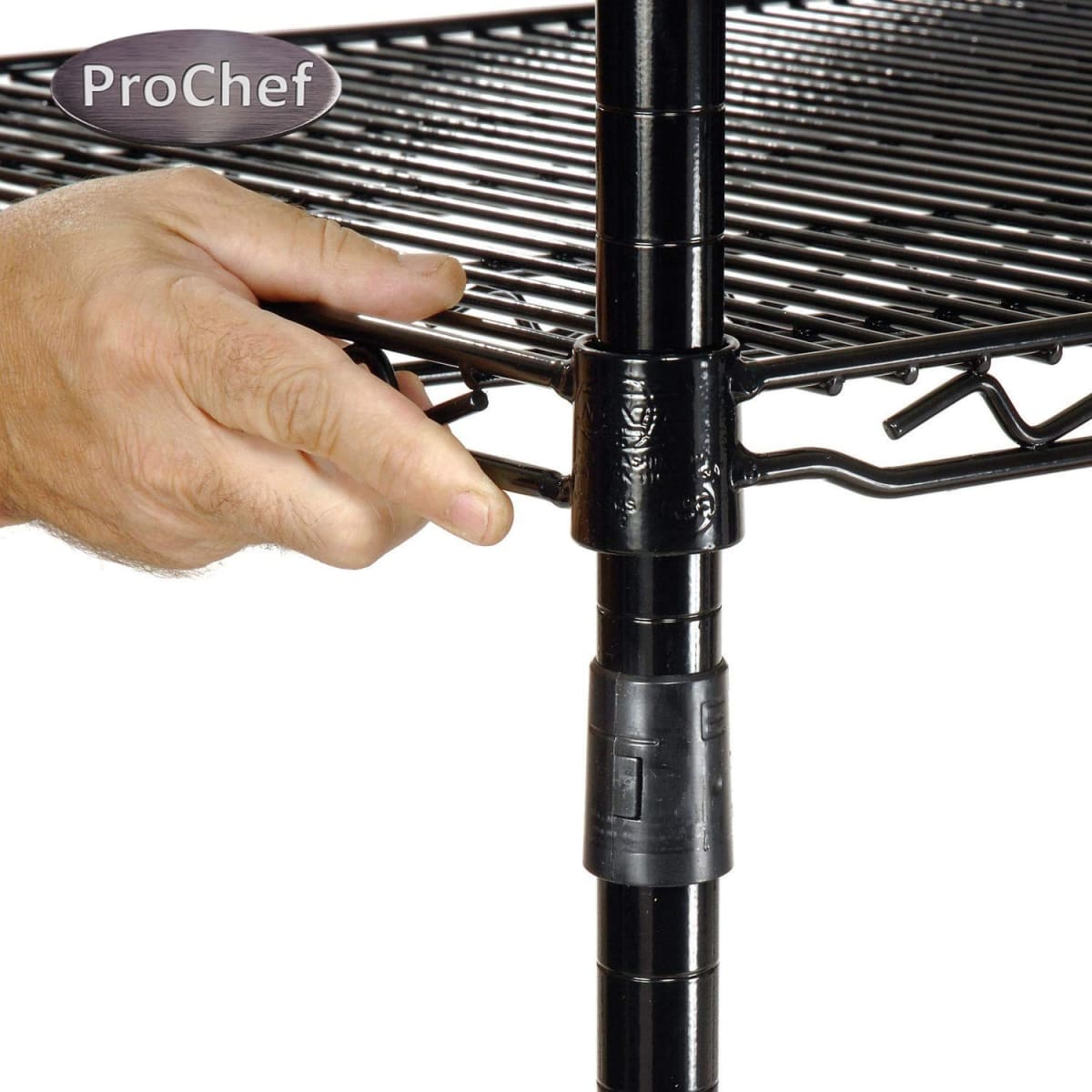 Estante Acero Pintura Epóxica Negra 90x45x180 cm. 480 Kg.5