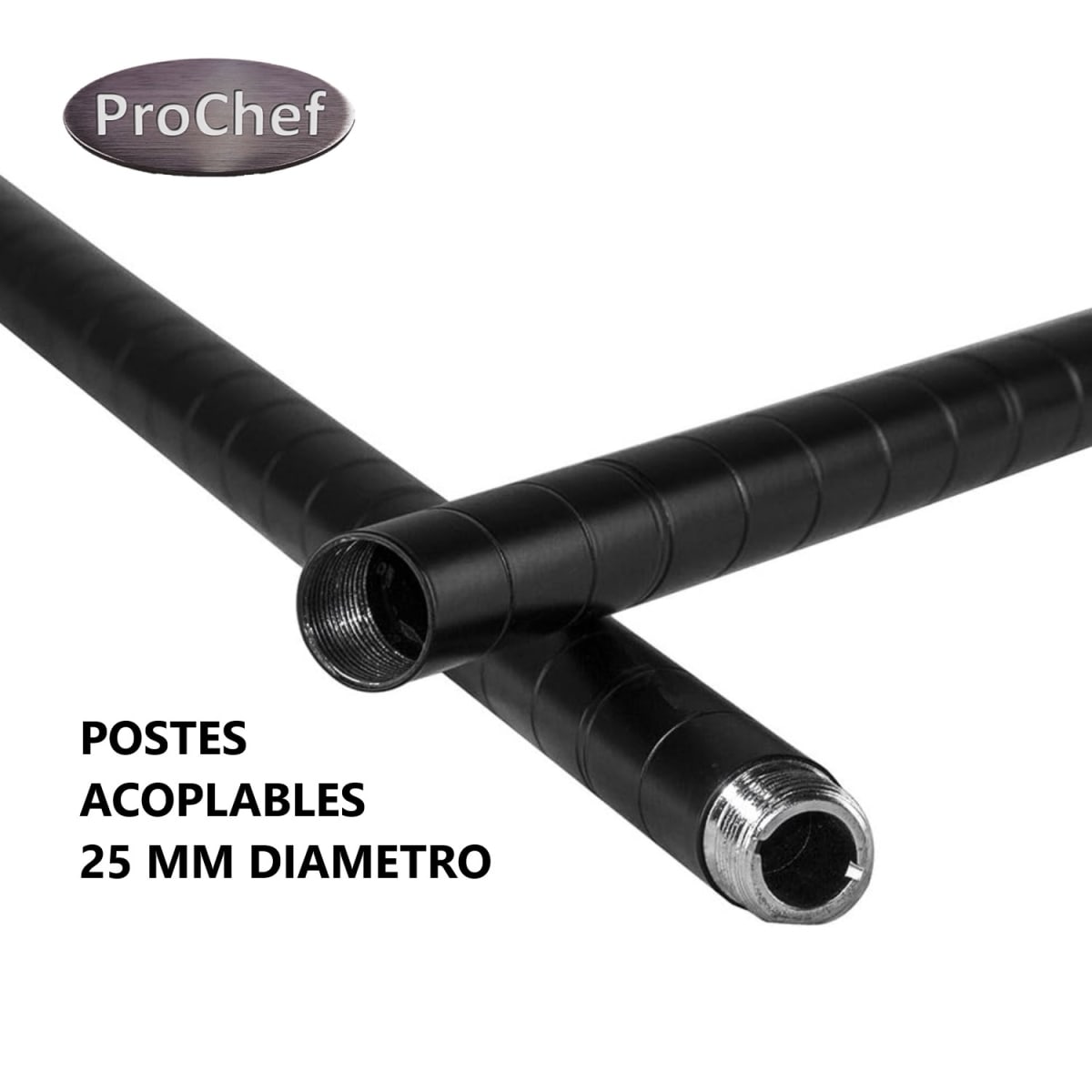 Estante Acero Pintura Epóxica Negra 90x45x180 cm. 480 Kg.7