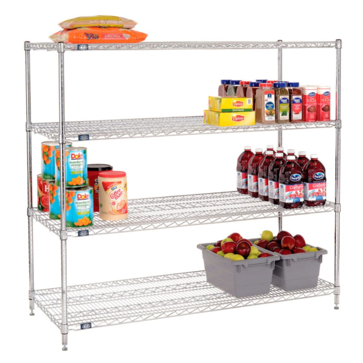 Estante 4 Bandejas 150x60x150 cm Capacidad 1000 kg6