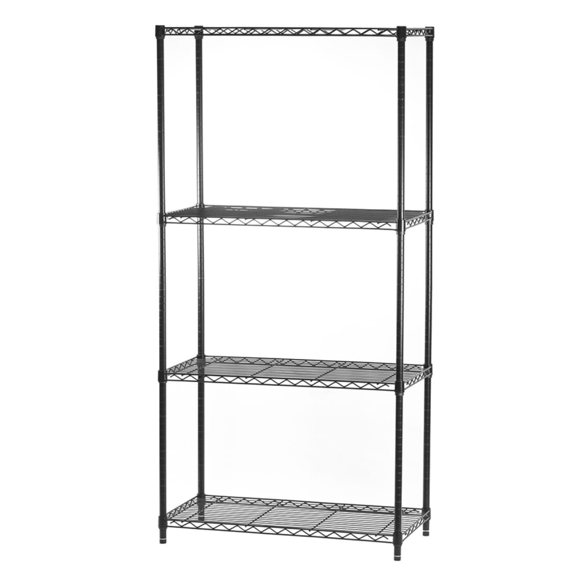 Estante 90x45x180 cm. Epóxico 4 Bandejas Capacidad 800 kg.2