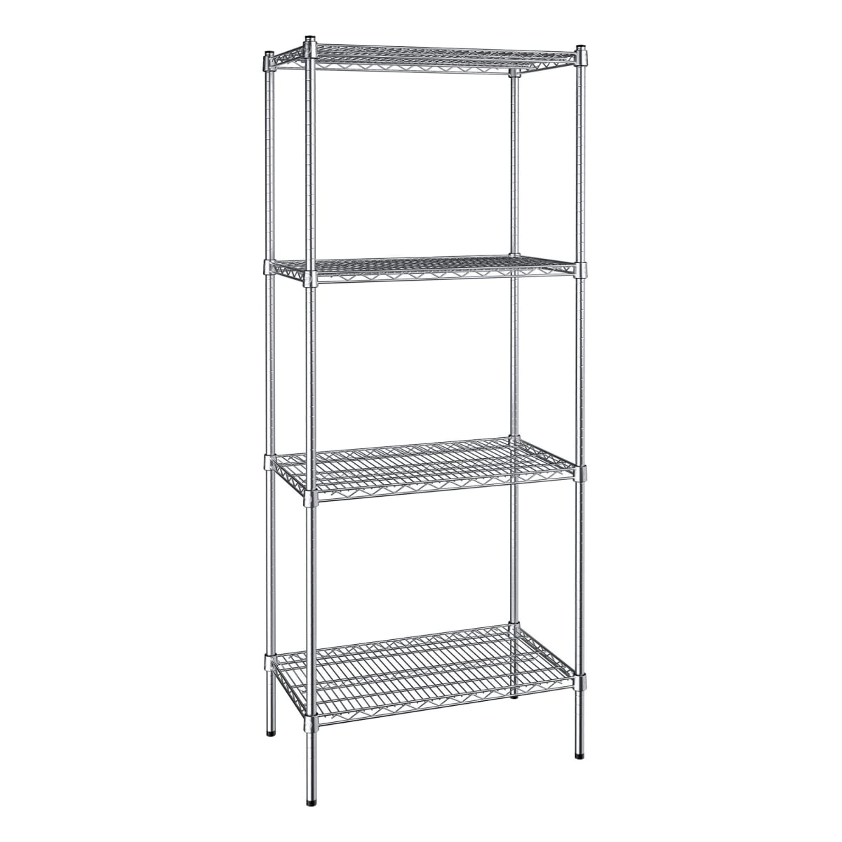 Estante 4 Bandejas 90x60x180 cm. Capacidad 800 kg.7