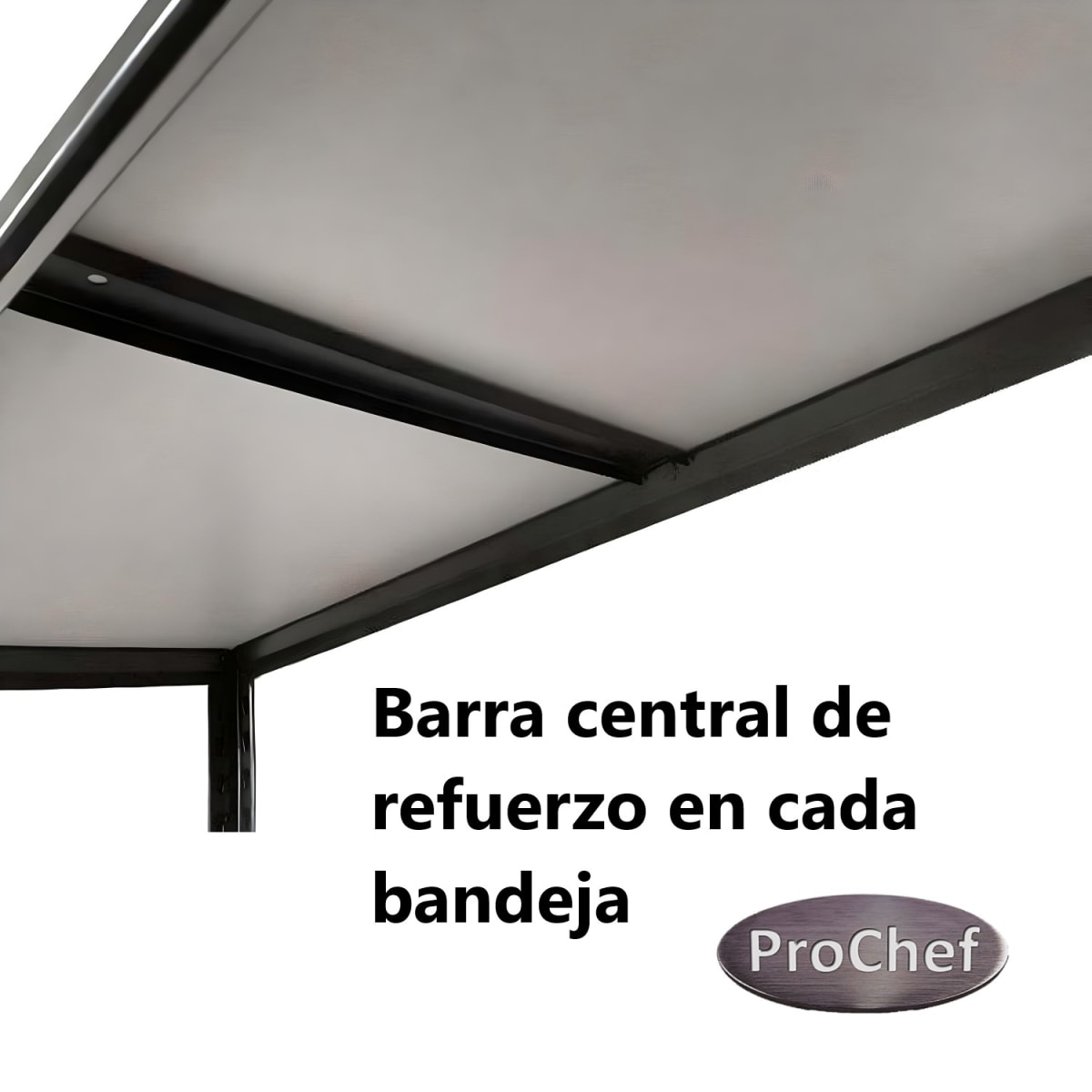 Estante Acero Sin Ranuras 90x45x180 cm. 1350 Kg.8