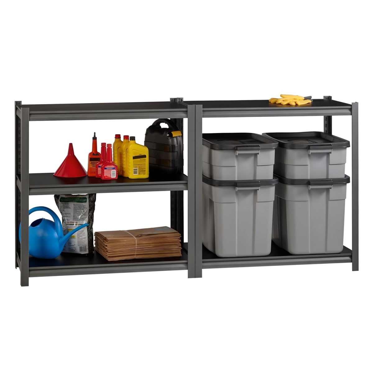 Estante Acero Sin Ranuras 90x45x180 cm. 1350 Kg.5