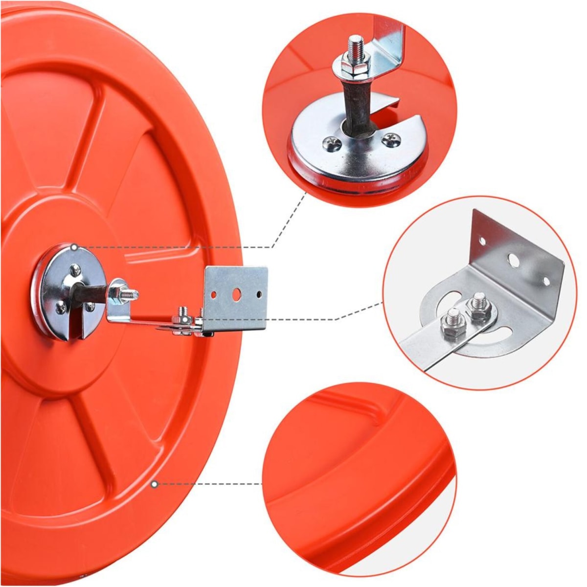 Espejo ProChef 80 Cms. Curvo Convexo para Muro4