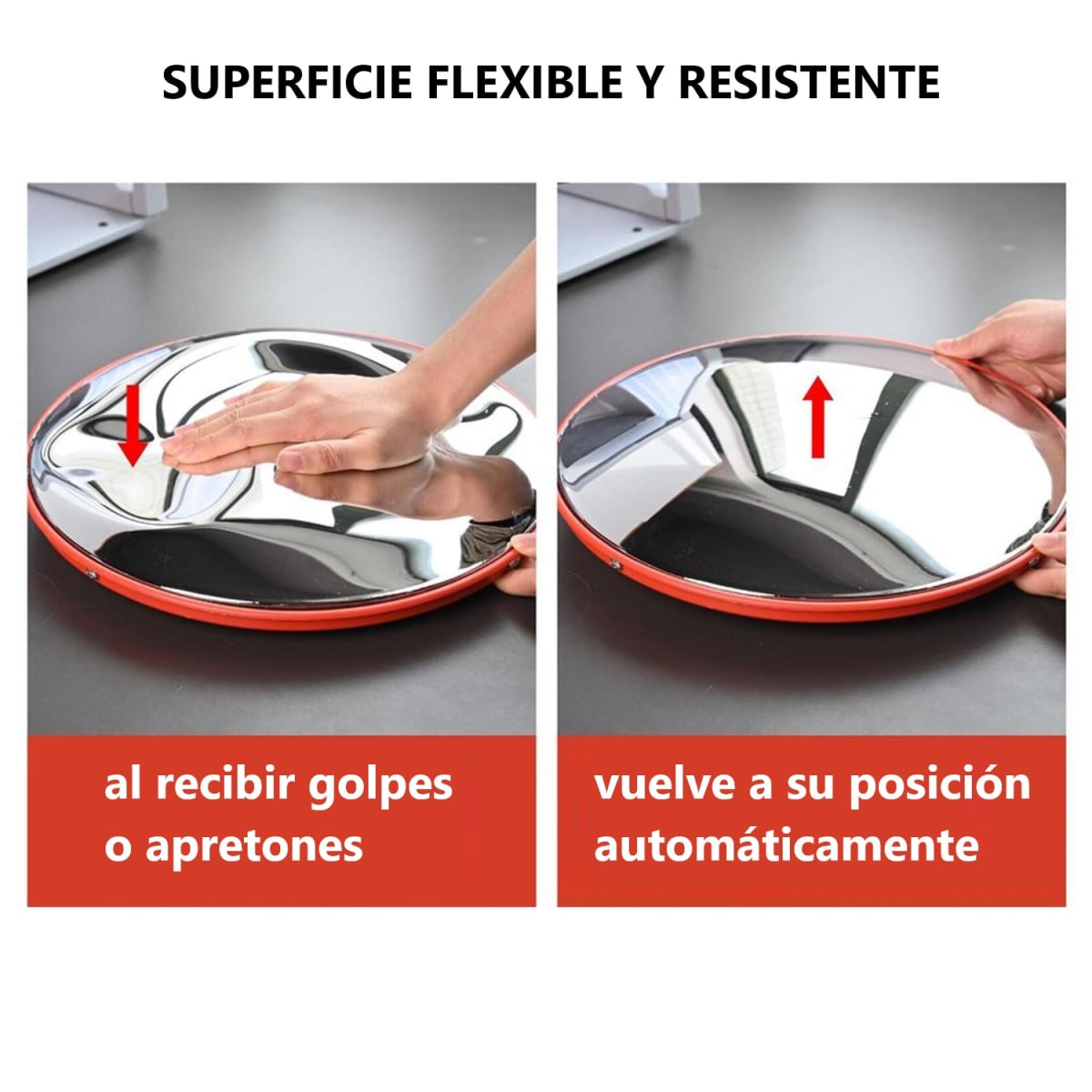 Espejo ProChef 80 Cms. Curvo Convexo para Muro3