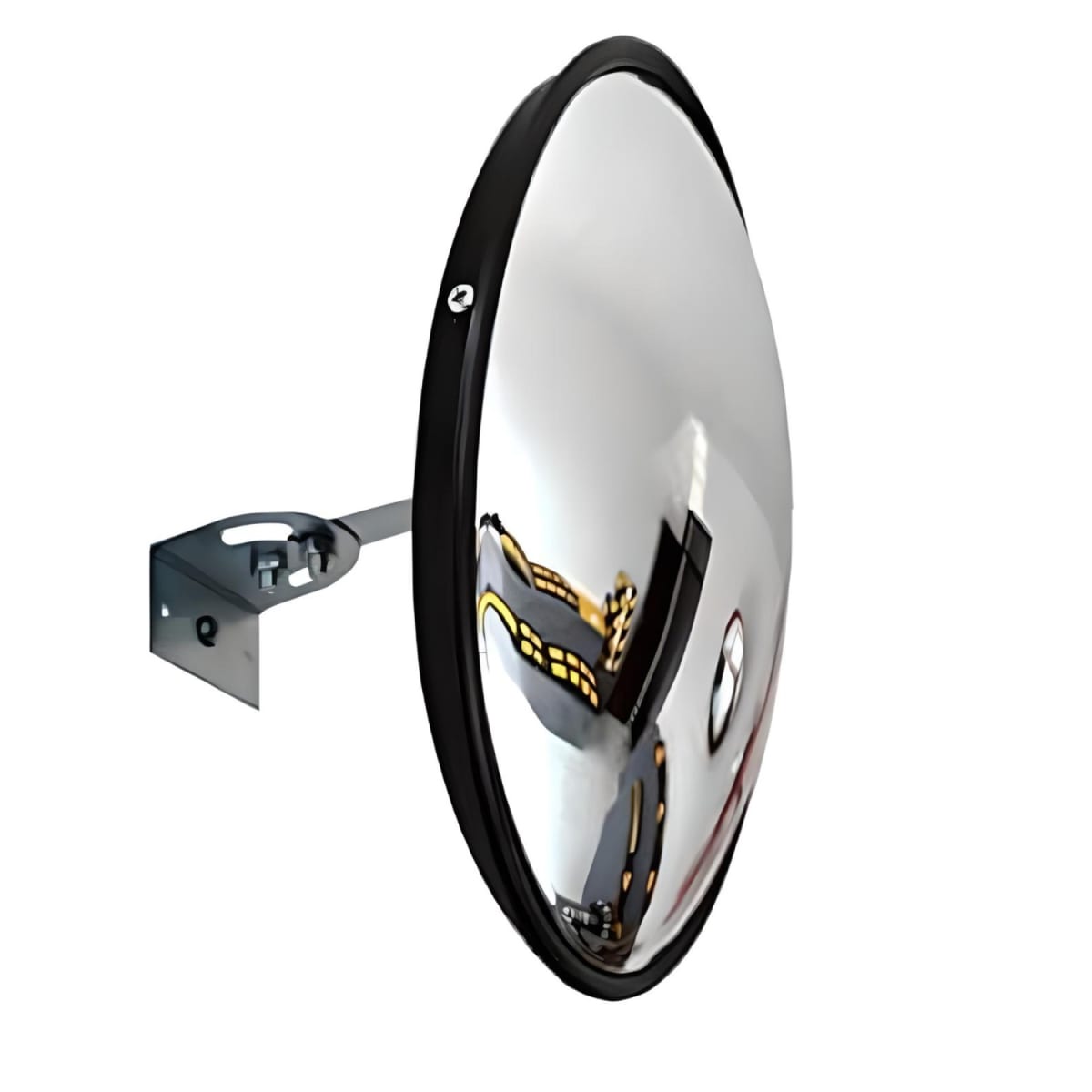 Espejo ProChef 30 Cm. Curvo Convexo para Muro (base negra)2