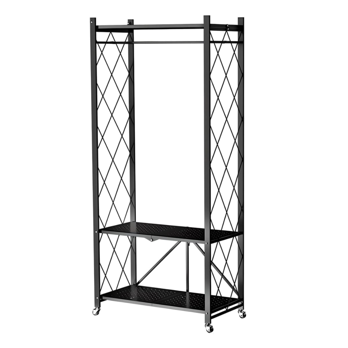 Closet Abierto Plegable de Acero 158x71x32 cm.2