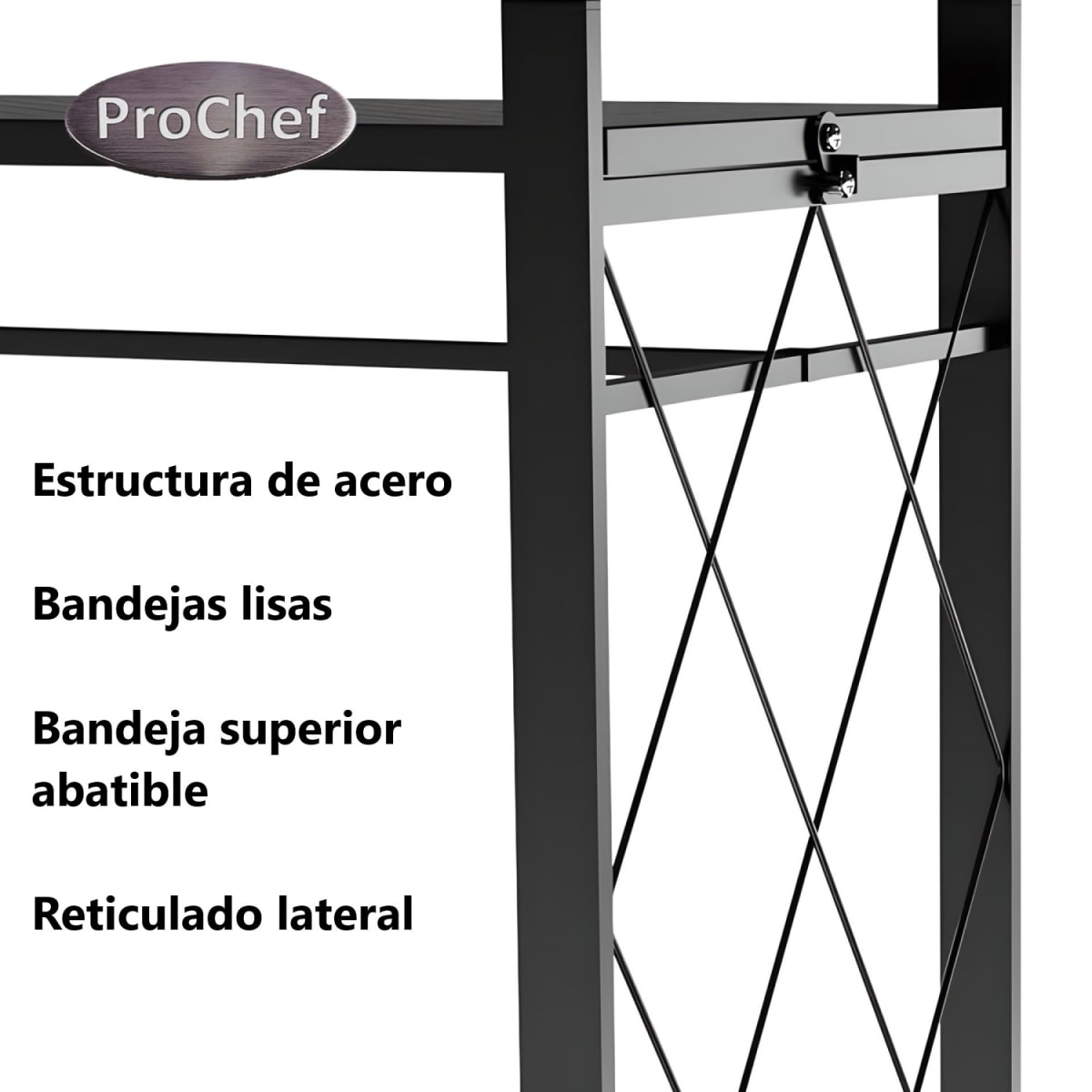Closet Abierto Plegable de Acero 158x71x32 cm.7