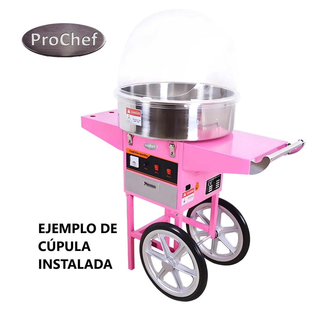 Cúpula para Máquina algodón de azúcar o algodonera4