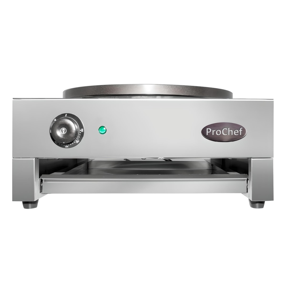 Crepera Eléctrica Industrial 40 cm. Acero Inoxidable | ProChef