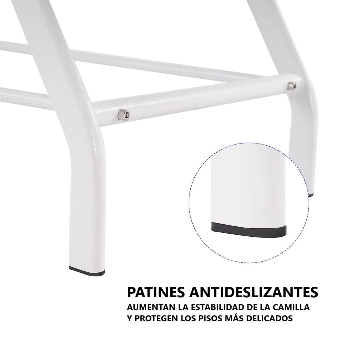 Camilla de Masaje Reclinable con Bandejas Inferiores6