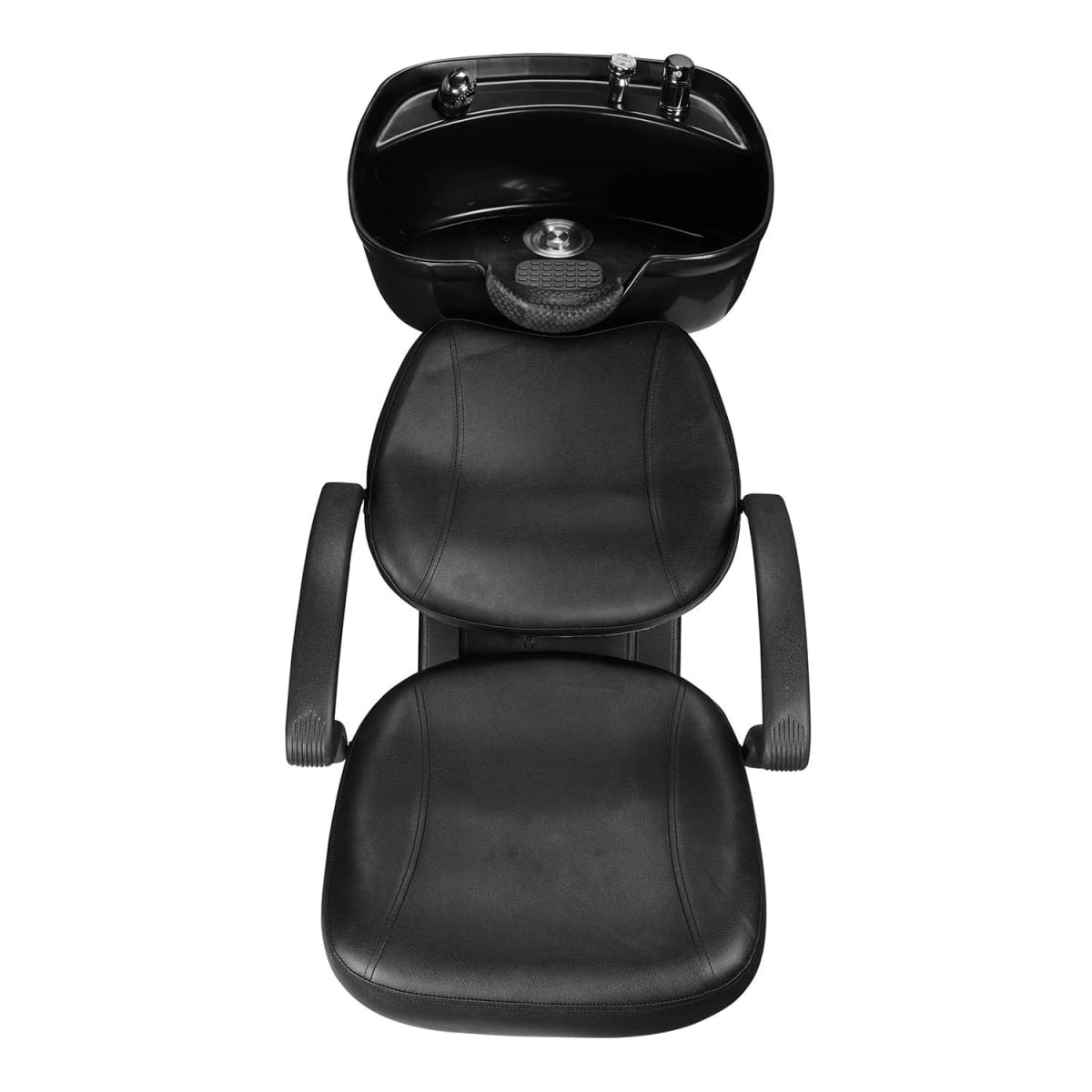 Sillon Lavapelo Negro con Griferia Black Edition3