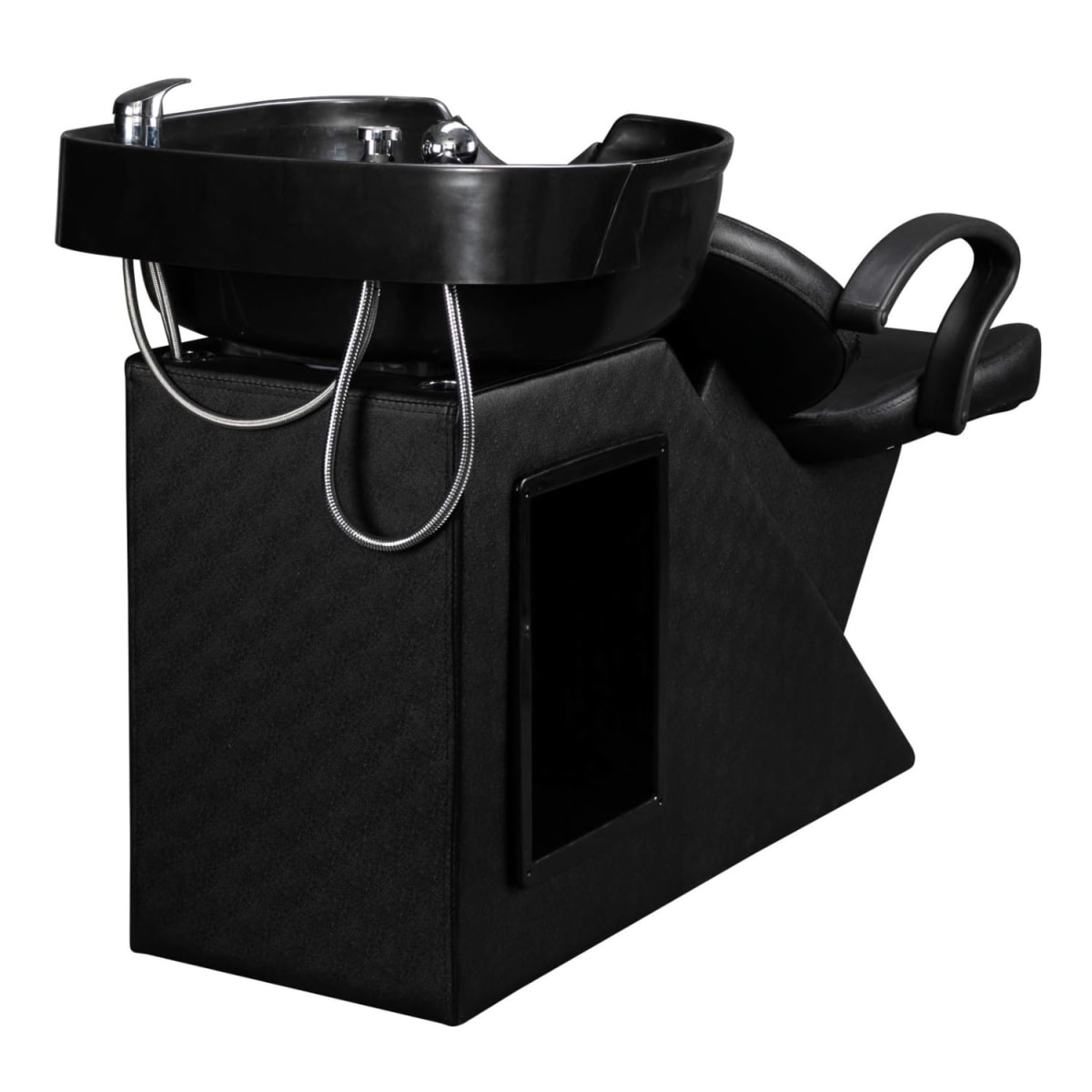 Sillon Lavapelo Negro con Griferia Black Edition5