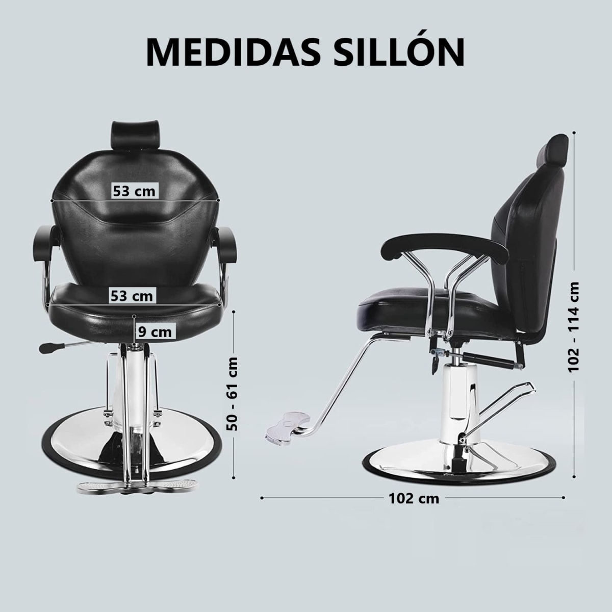Sillon de Barbero Reclinable Version Standard5