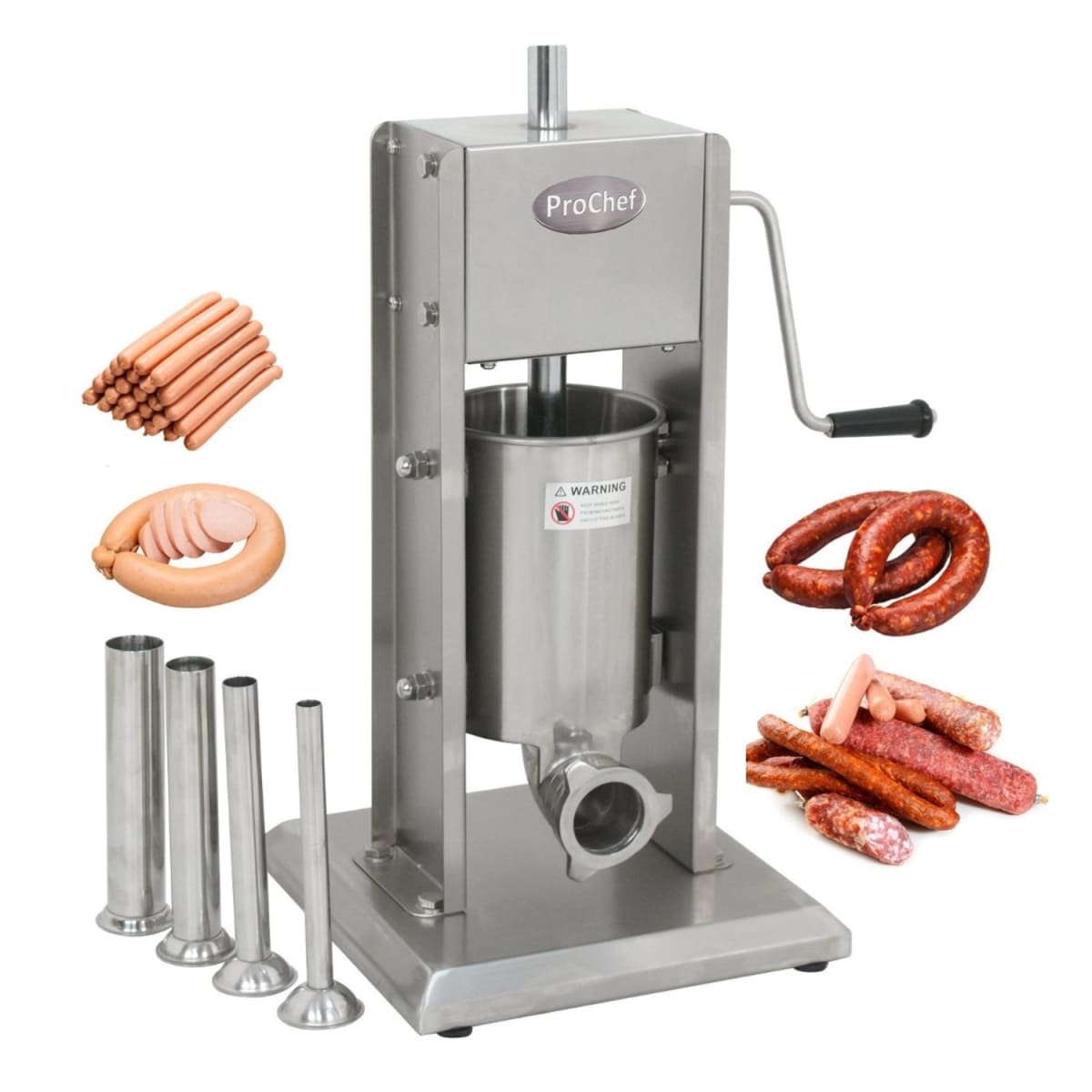 Embutidora Manual Vertical 3 Litros ProChef (EB)4