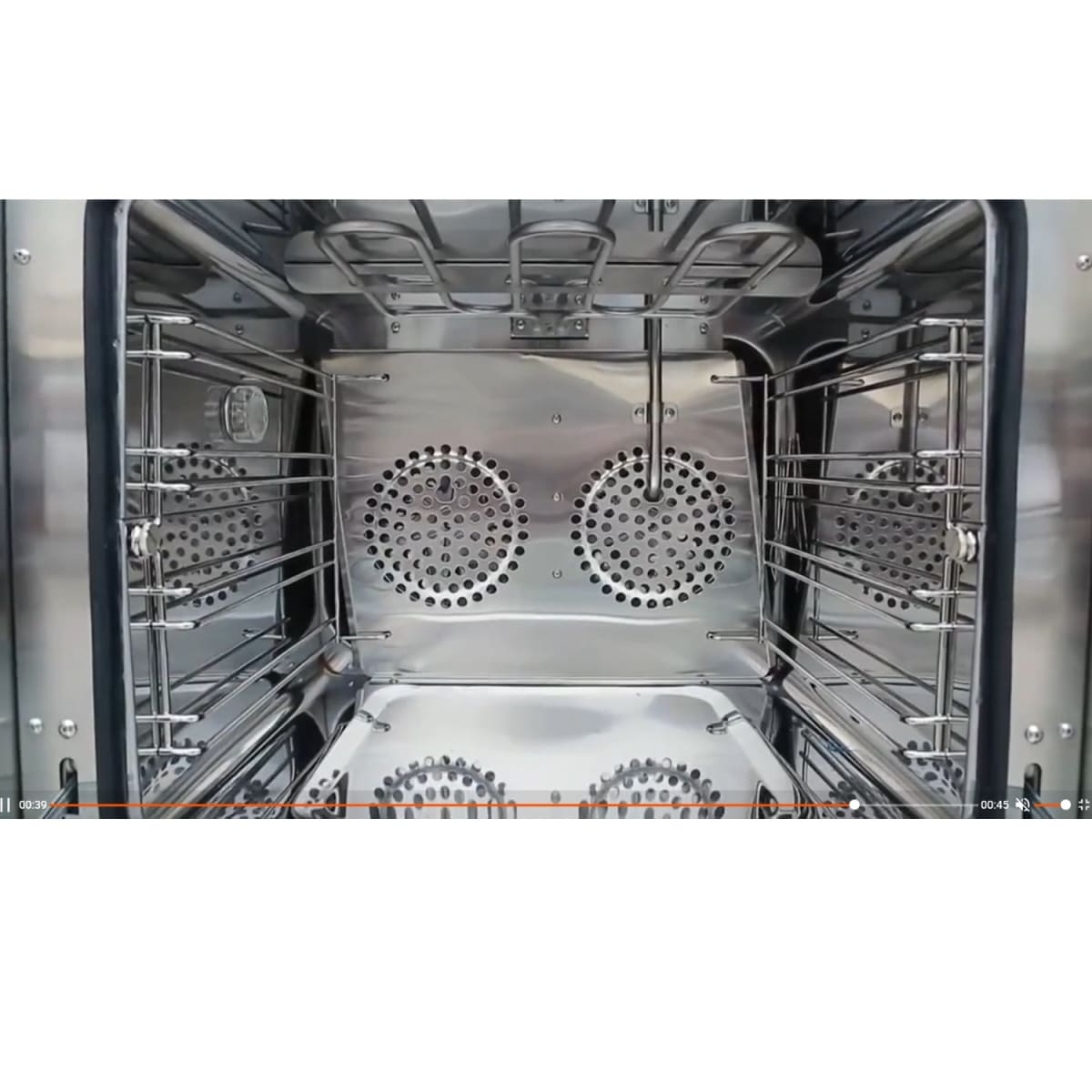 Horno Convector Electrico 4 bandejas Vapor y Grill8