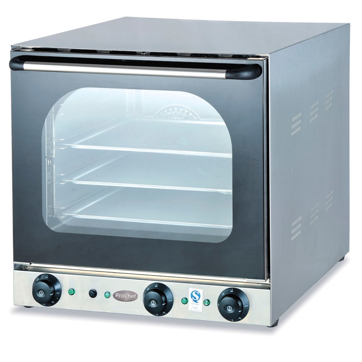 Horno Convector Electrico 4 bandejas Vapor y Grill1