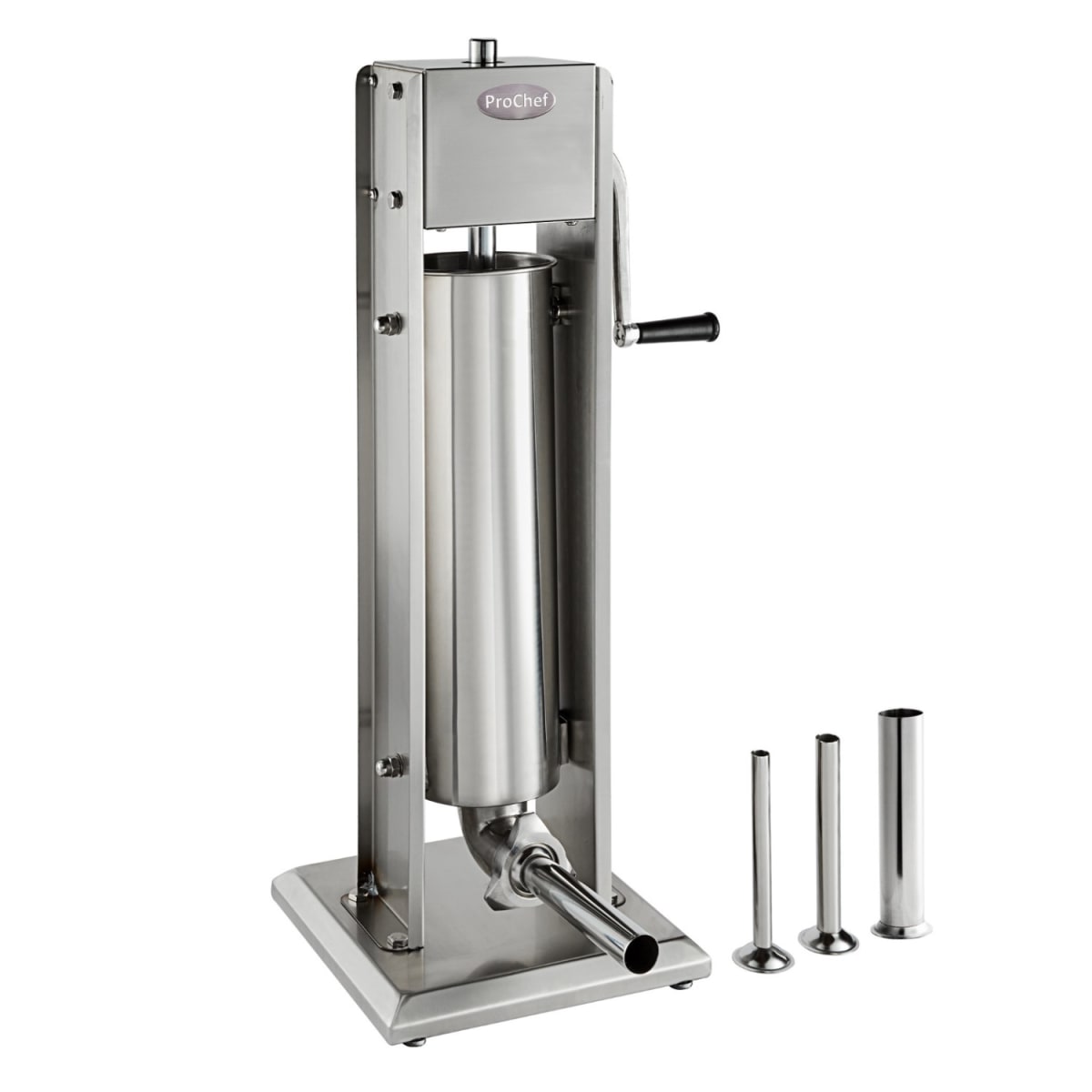 Embutidora Manual Vertical 7 Litros Acero Inox.2