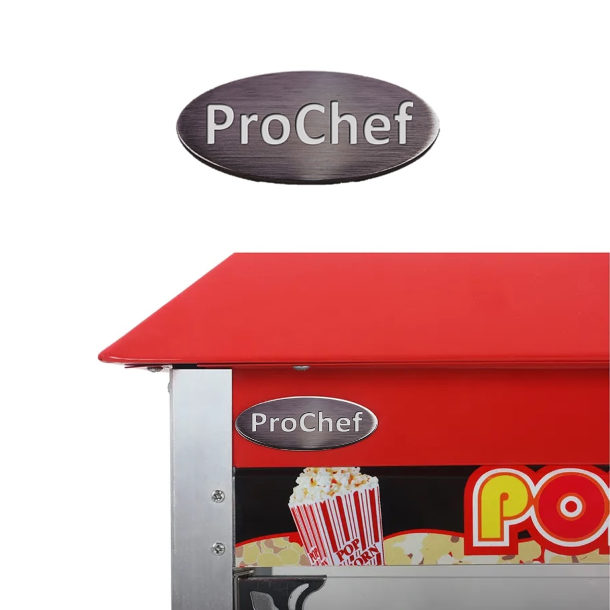 Máquina Pop Corn o Cabritas con Vitrina Mantenedora8