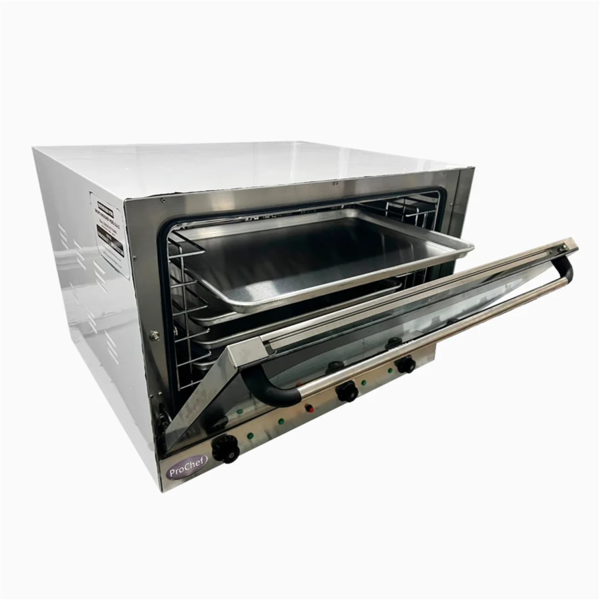 Horno Convector Elec. 4 bandejas 60x40 Vapor Grill2