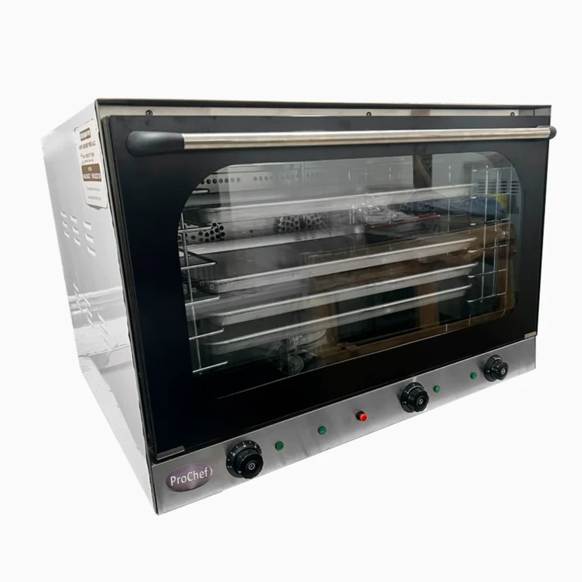 Horno Convector Elec. 4 bandejas 60x40 Vapor Grill3