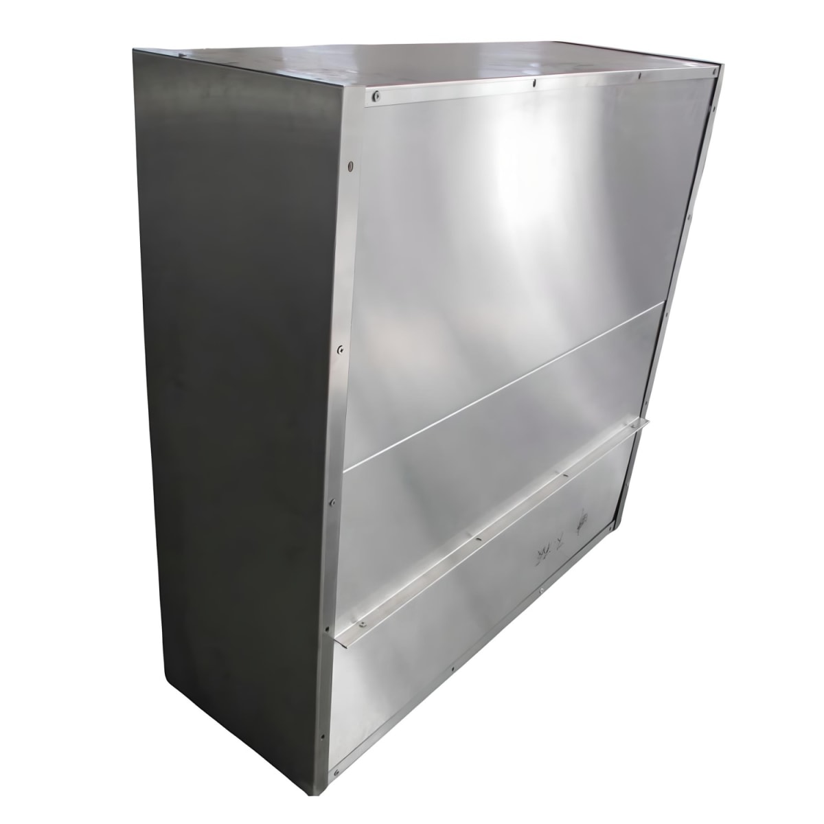 Campana Industrial Mural 1x1 mt. Acero Inoxidable4