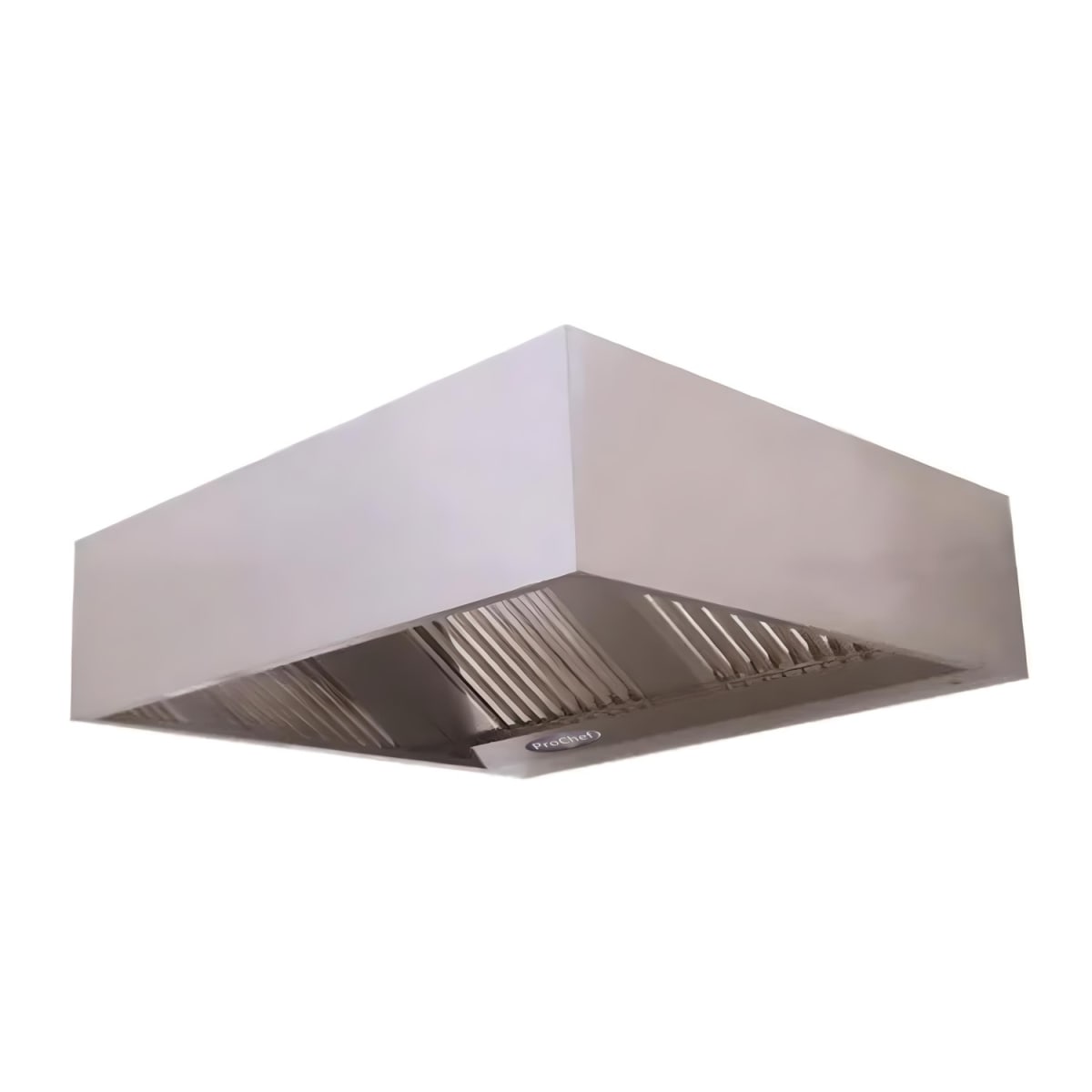 Campana Industrial Mural 1x1 mt. Acero Inoxidable2
