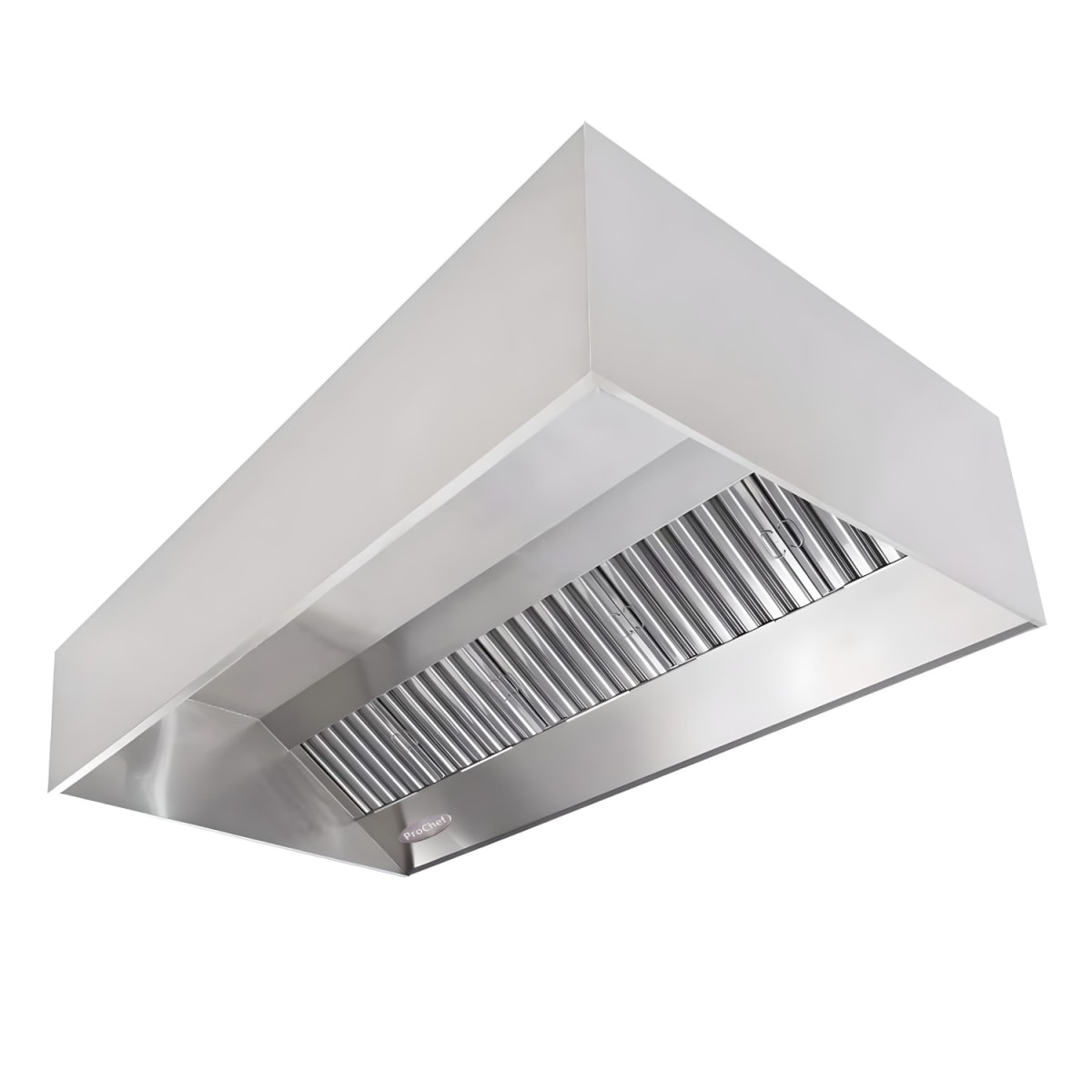 Campana Industrial Mural 2x1 mt. Acero Inoxidable1